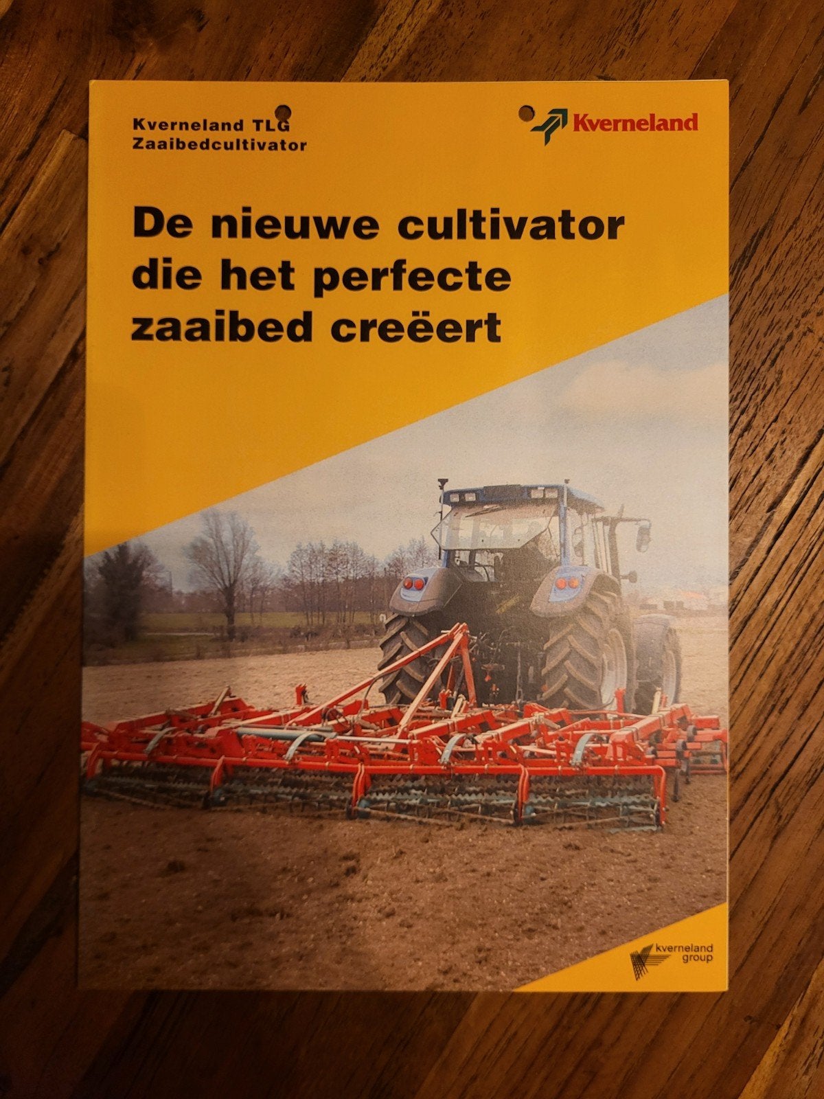 tractor folder Kverneland TLG zaaibedcultivator, Ophalen of Verzenden, Zo goed als nieuw