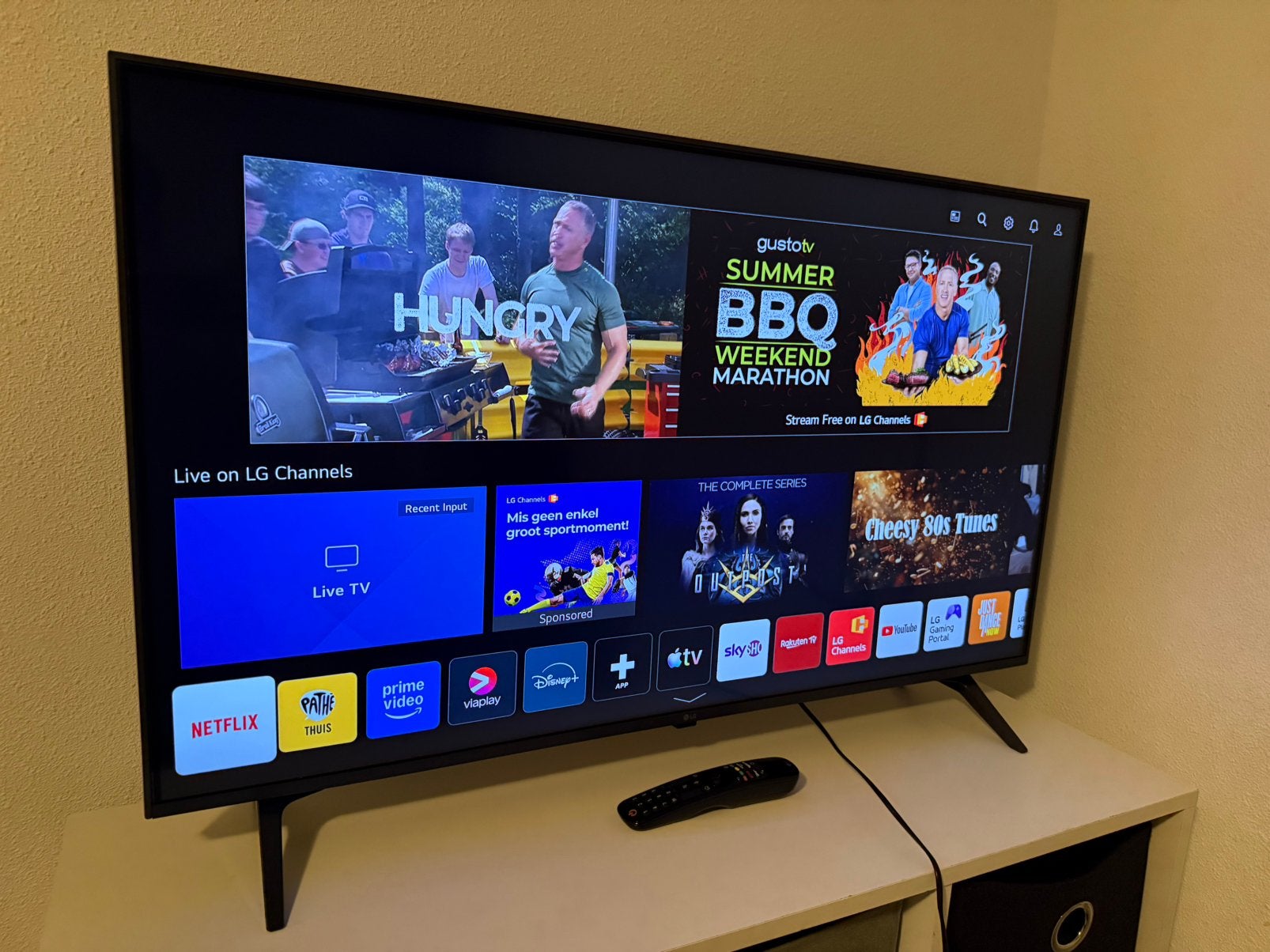 LG 4K Smart TV - 43 inch (2022), Ophalen, LED, 50 Hz, Zo goed als nieuw