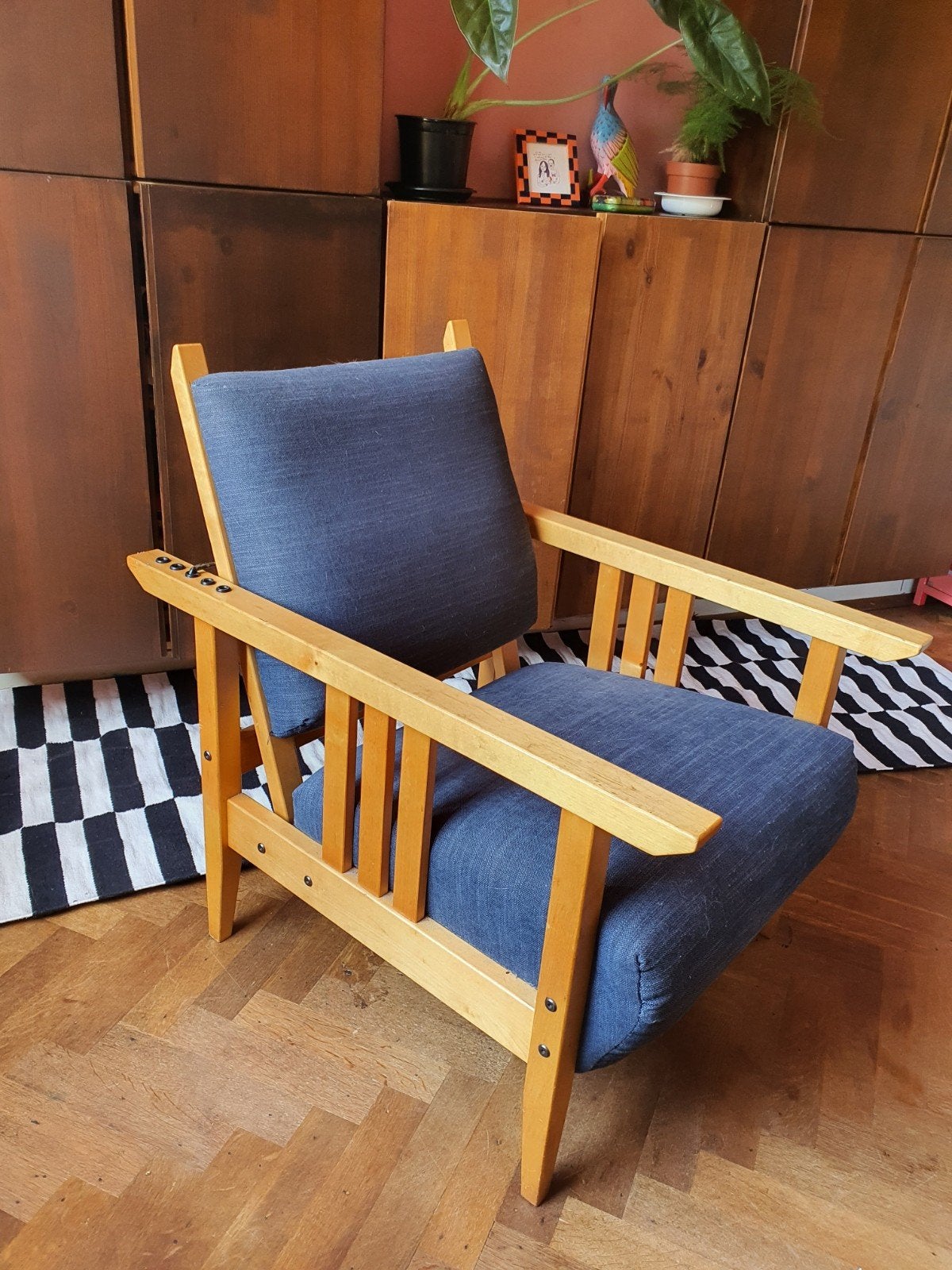 Scandinavische Rookstoel, Ophalen