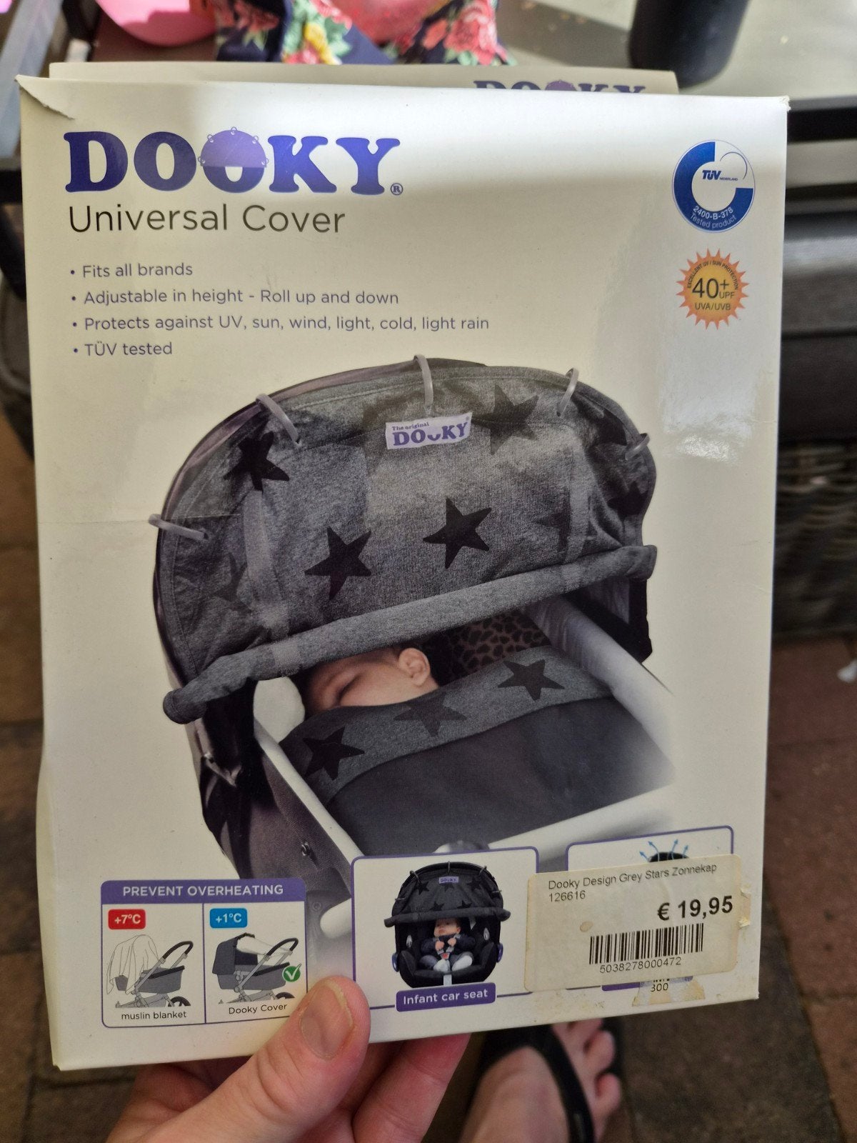 dooky schaduwdoek, Ophalen of Verzenden, Rug, Overige merken