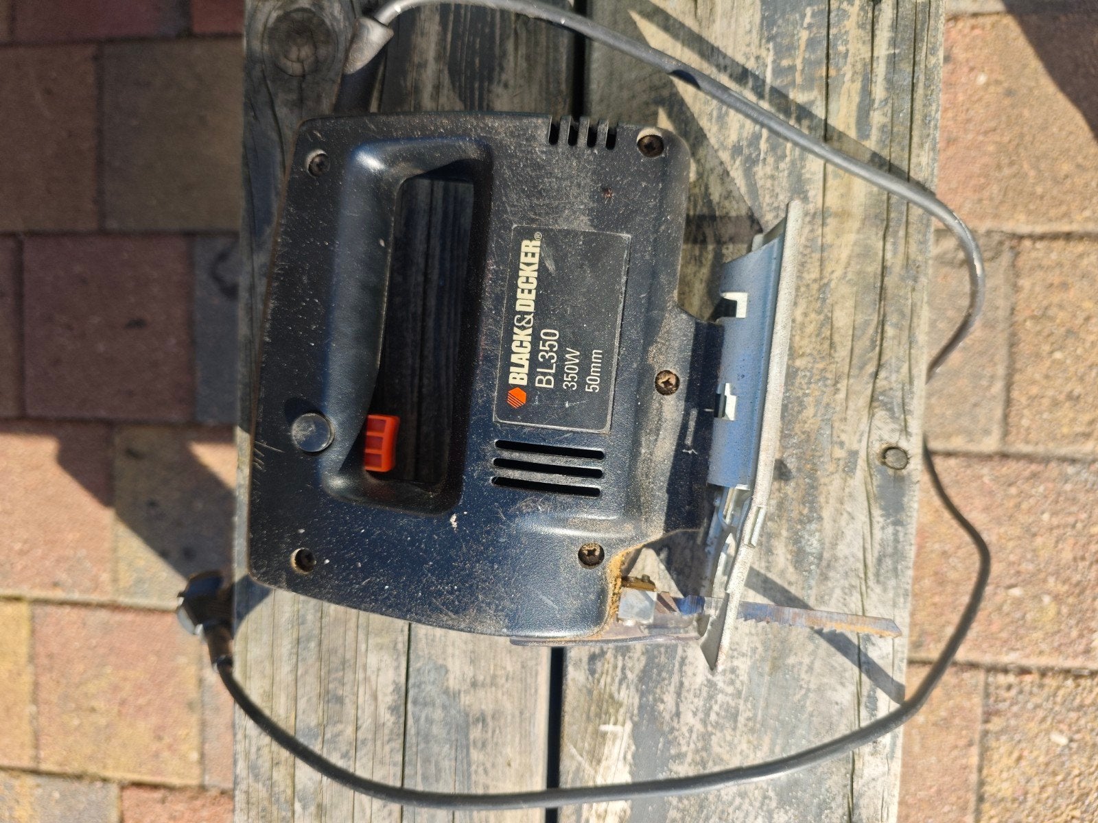 Black & Decker BL350 Decoupeerzaag - 350W, 50mm zaagdiepte, Gebruikt, Decoupeerzaag, Ophalen of Verzenden, Black & Decker