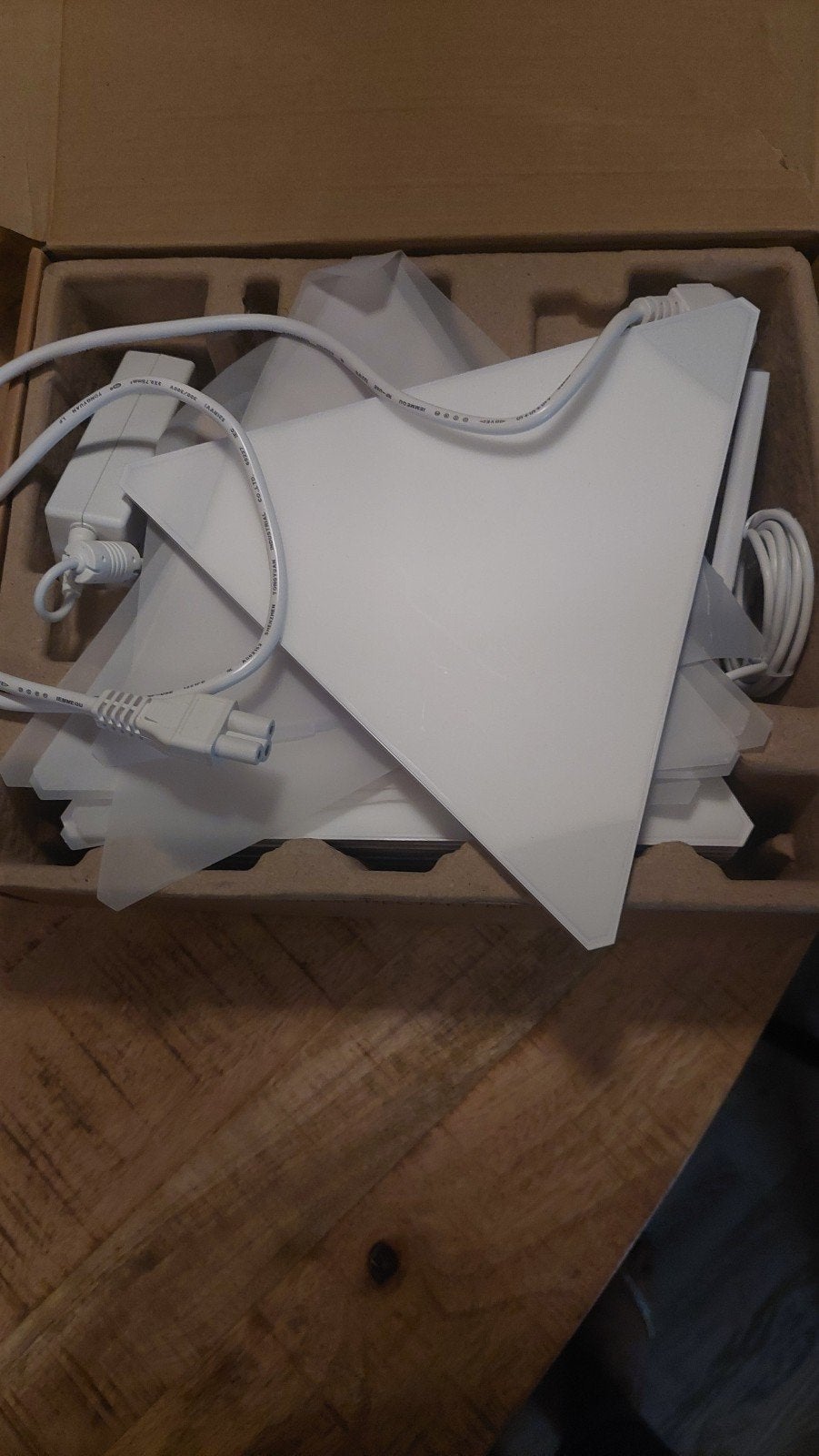 Nanoleaf Light Panels Smarter Kit - Slimme LED Panelen, Led-lamp, Meerkleurig, Nieuw, Overige fittingen