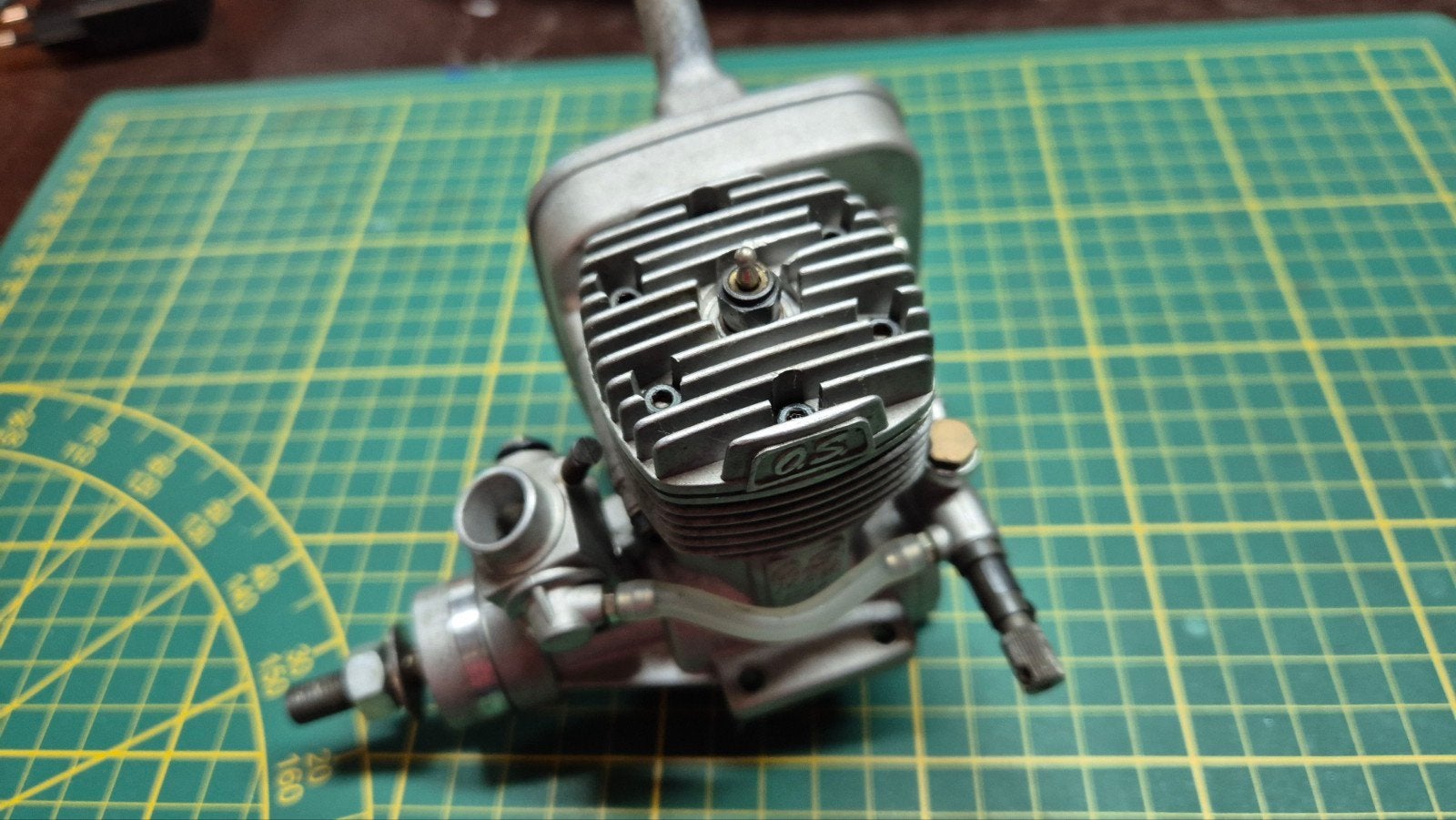 os max 61fx met pitts style uitlaat, Ophalen of Verzenden, Zo goed als nieuw, Nitro