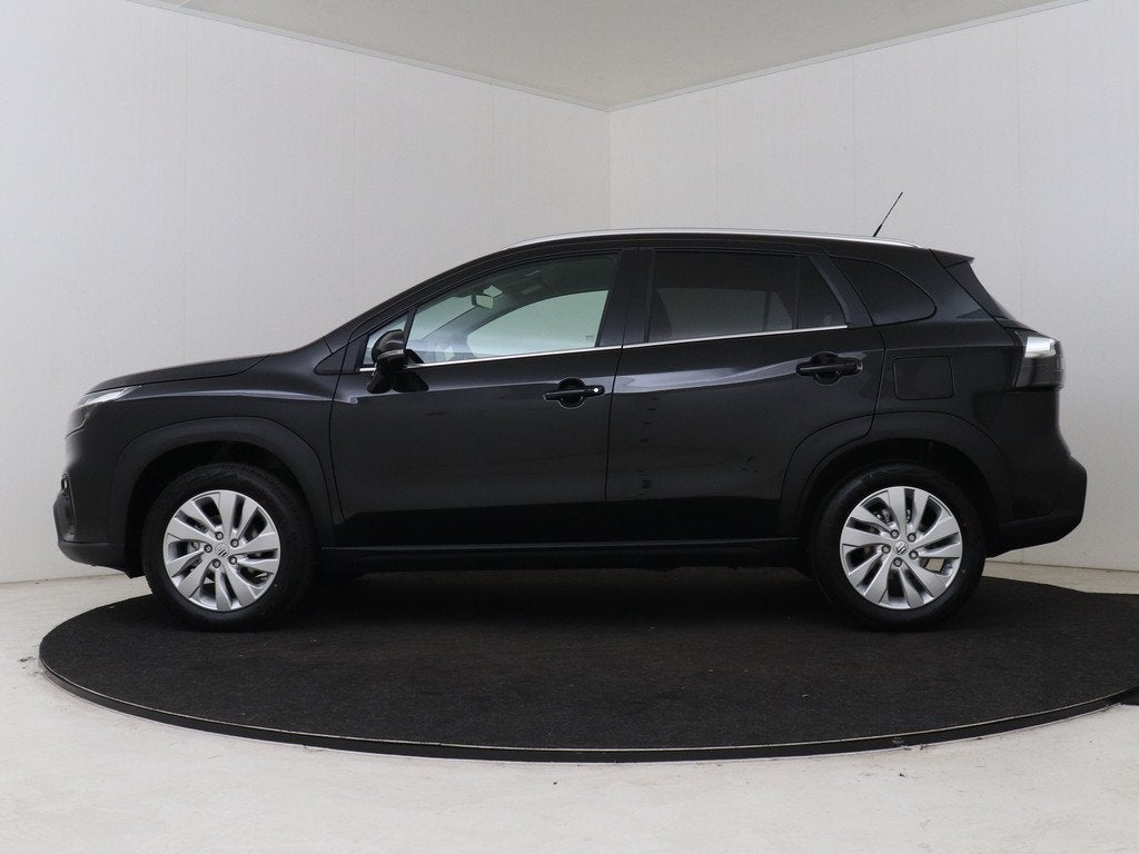 Suzuki S-Cross 1.4 Boosterjet Select Smart Hybrid | Privacy, Auto's, Suzuki, Voorwielaandrijving, 12 maanden, Stof, Zwart