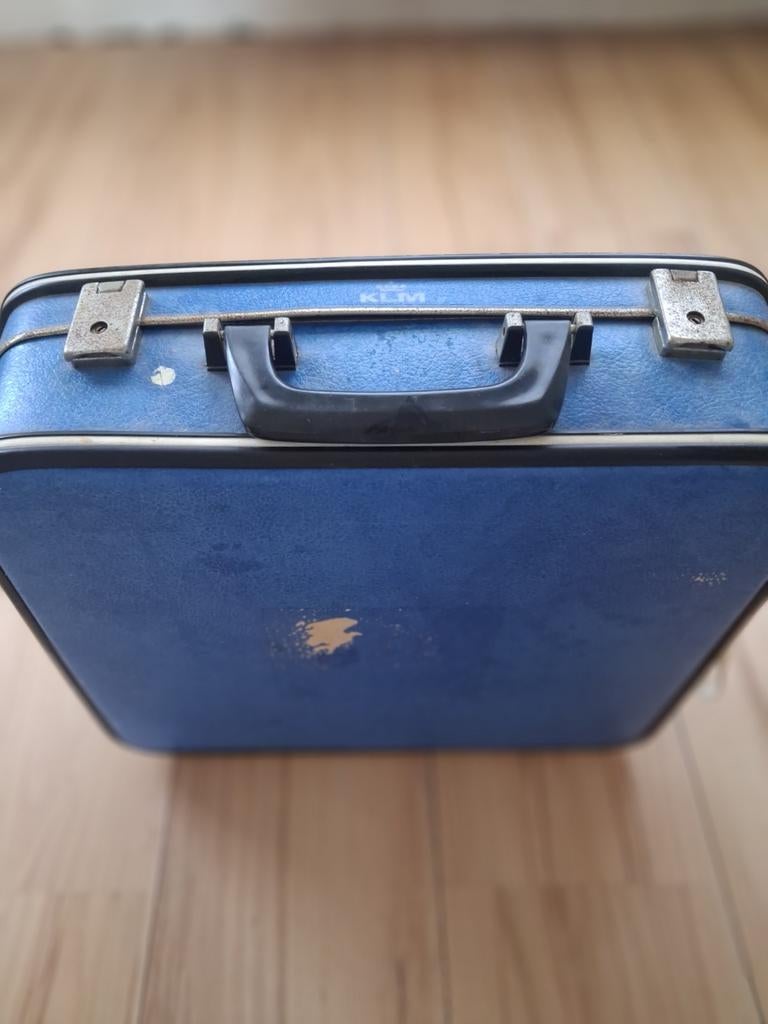 Vintage KLM EHBO koffer - Jaren '70 nostalgie, Ophalen of Verzenden, Gebruikt, 1 t/m 20