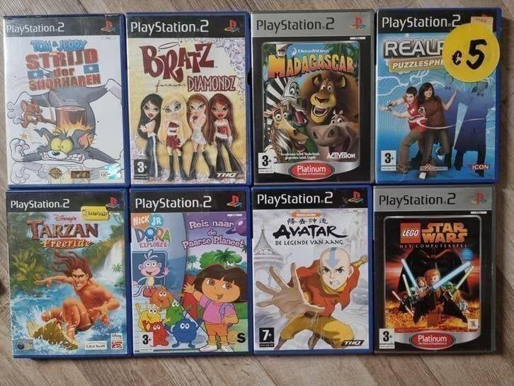 Setje Playstation 2 games, Avontuur en Actie, 1 speler, Ophalen of Verzenden, Zo goed als nieuw