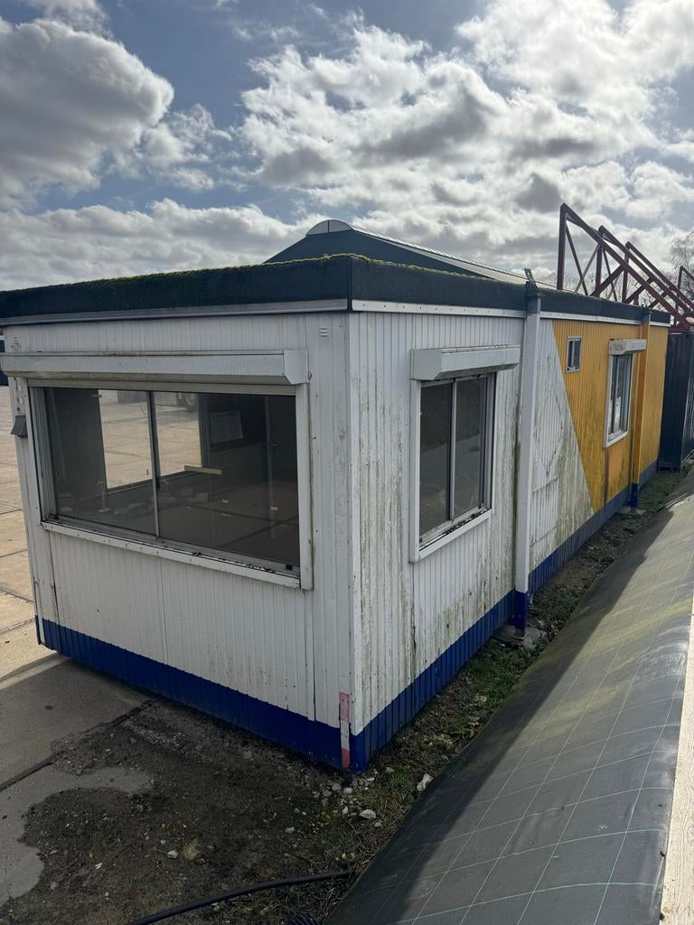 Bouw unit 10x3 meter - Direct beschikbaar, Ophalen, Gebruikt