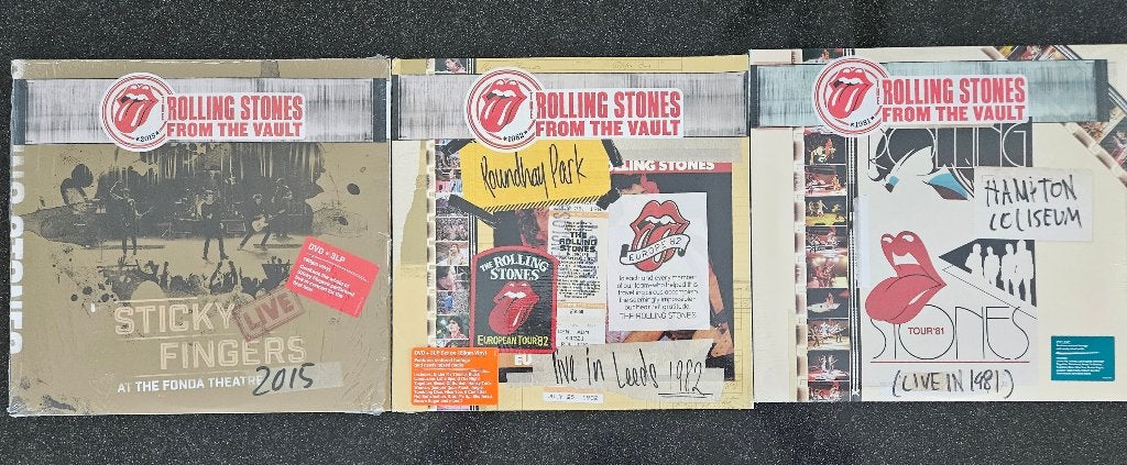 Rolling stones from.the vault 3x, Boxset, 2010 - 2019, Ophalen of Verzenden, 12 inch