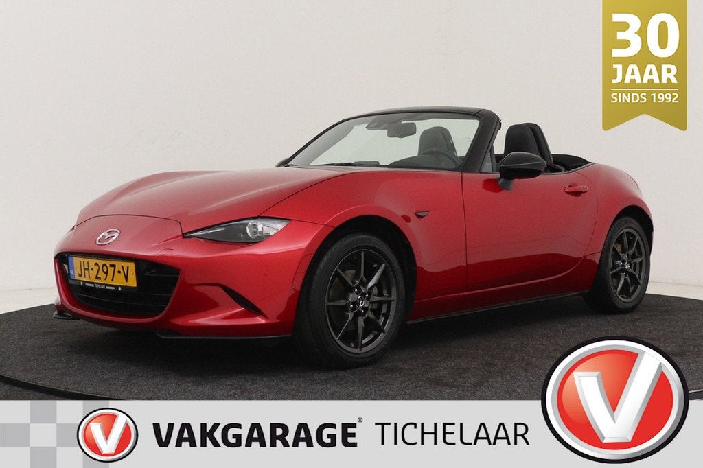 Mazda MX-5 1.5 SkyActiv-G 131 GT-M | Sport Uitlaat | Org NL, Auto's, Mazda, Bedrijf, Te koop, MX-5, ABS, Airbags, Airconditioning