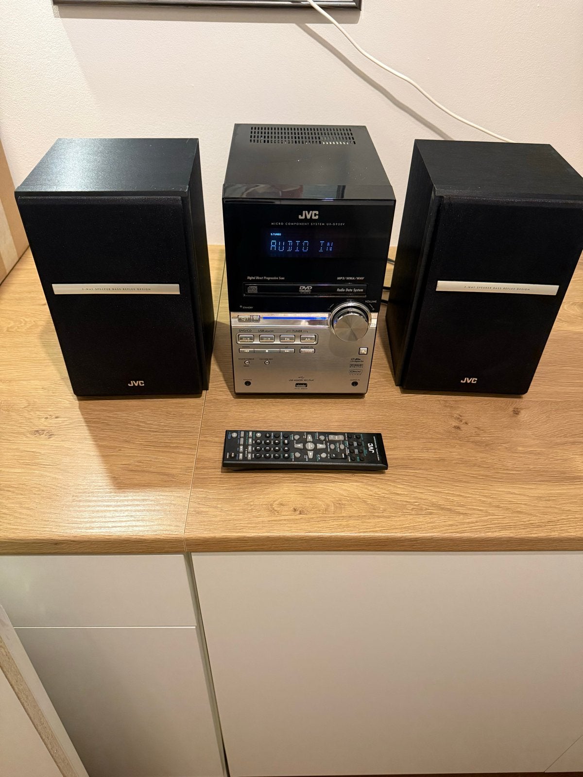 JVC Micro Component System UX-G950V met afstandsbediening, Audio, Tv en Foto, Stereo-sets, Ophalen, Gebruikt, JVC, Microset