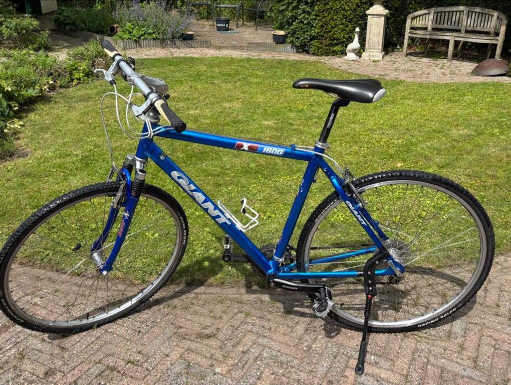 Giant DX 1800 Mountainbike - 21.5 inch frame, Ophalen, Gebruikt, Velgrem, Versnellingen