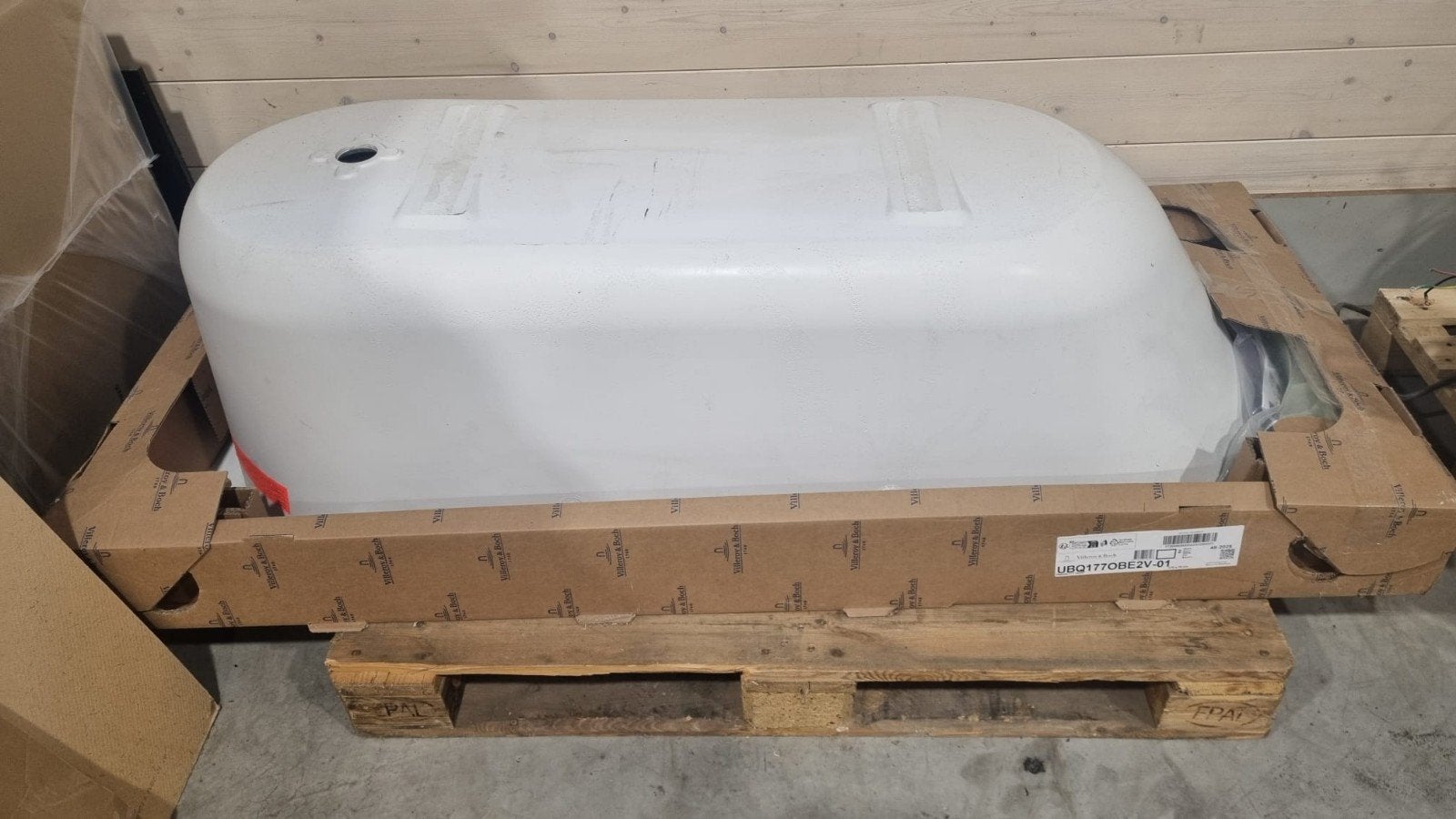 Nieuw Villeroy & Boch Oberon bad (UBQ177OBE2V) 170x70cm, Ophalen