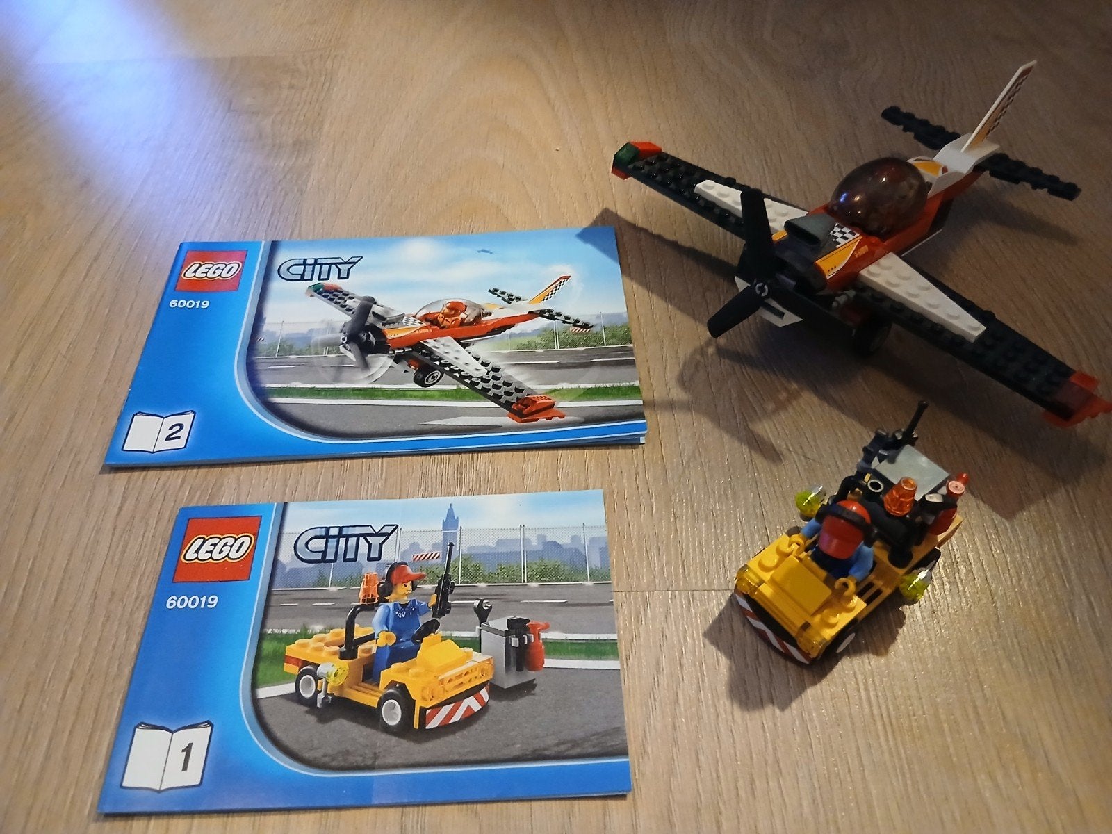 Lego City 60019 Stuntvliegtuig compleet met boekje, Compleet, Verzenden, Lego, Complete set