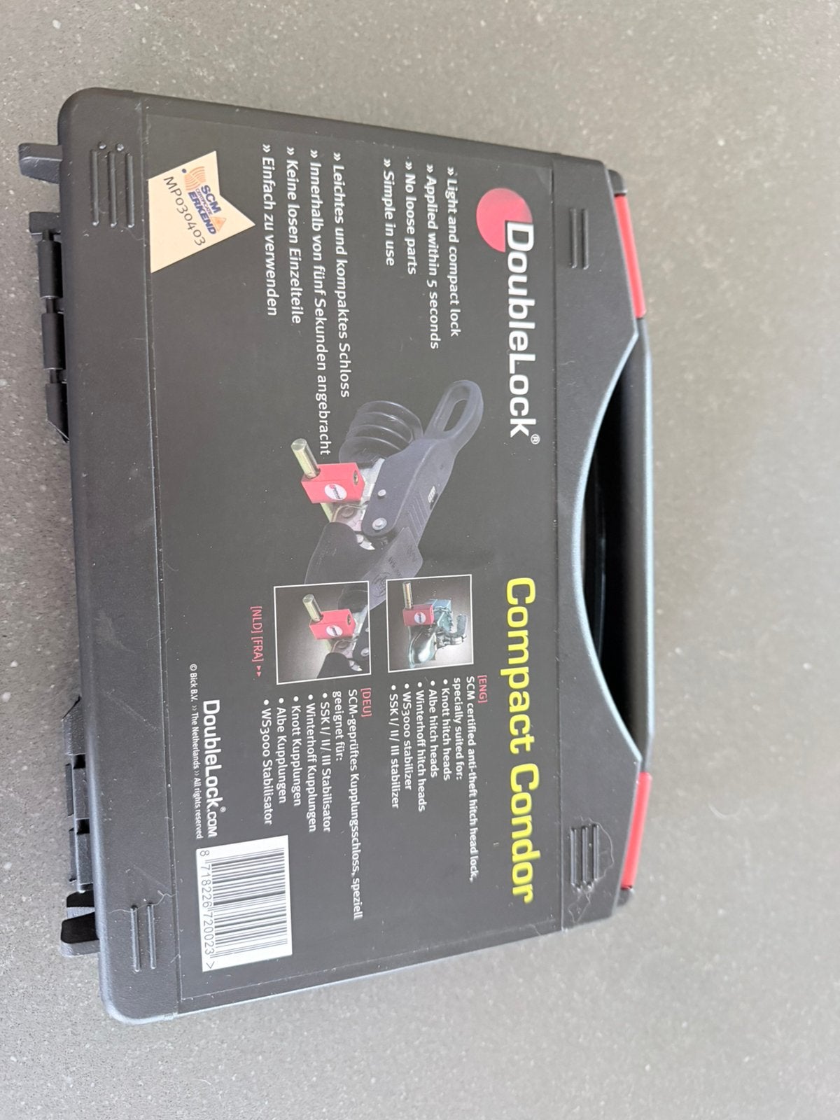 Doublelock Compact Condor, Ophalen of Verzenden, Zo goed als nieuw