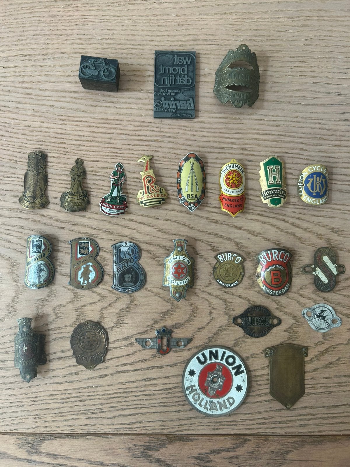 Div balhoofdplaatjes , belastingplaatjes, etc, Ophalen, Gebruikt, Overige typen