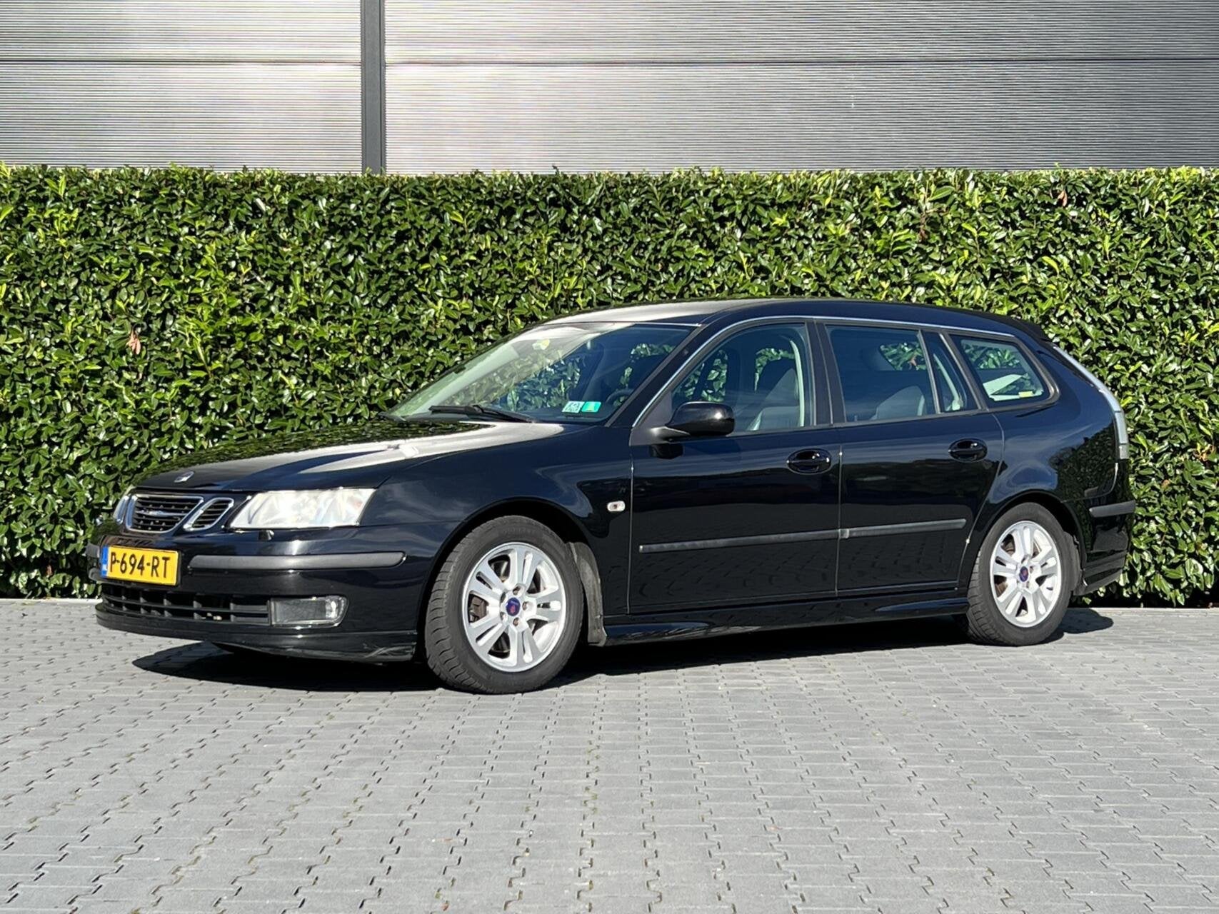 Saab 9-3 Sport Estate 2.8 V6 T Aero, LEDER, CLIMATE CONTROL,, Auto's, Gebruikt, Zwart, Leder, 1600 kg