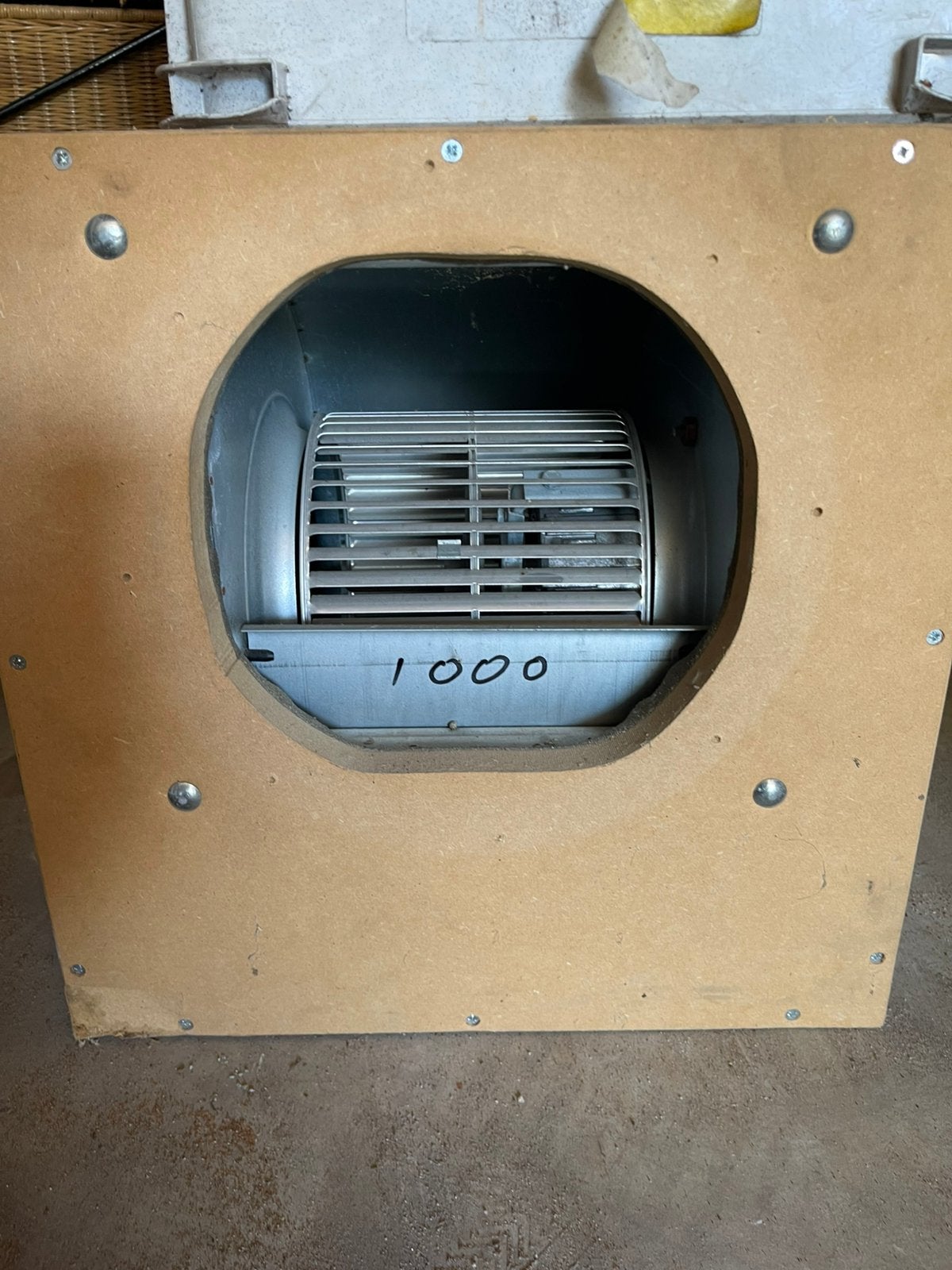 2x rol ventilator in kast, Ophalen of Verzenden, Zo goed als nieuw, Ventilator