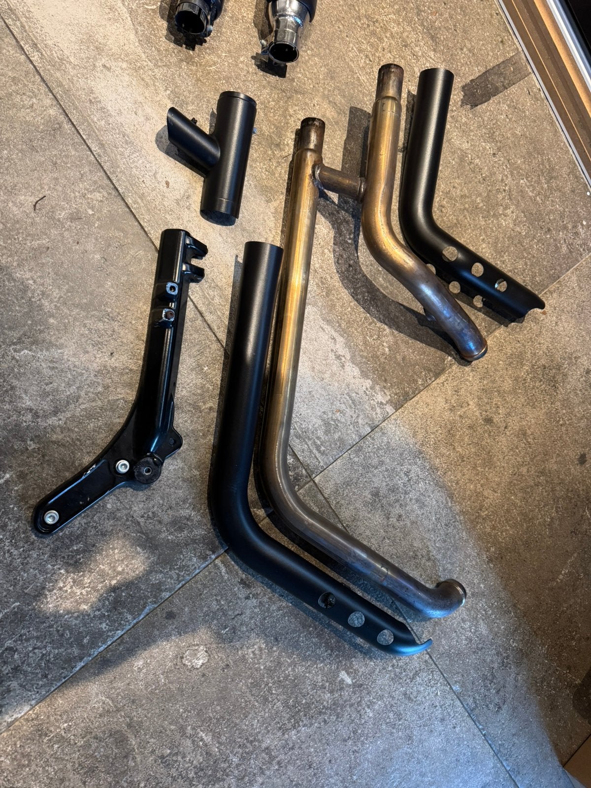 Vance and hines twin slash, Motoren, Onderdelen | Harley-Davidson, Ophalen of Verzenden, Gebruikt