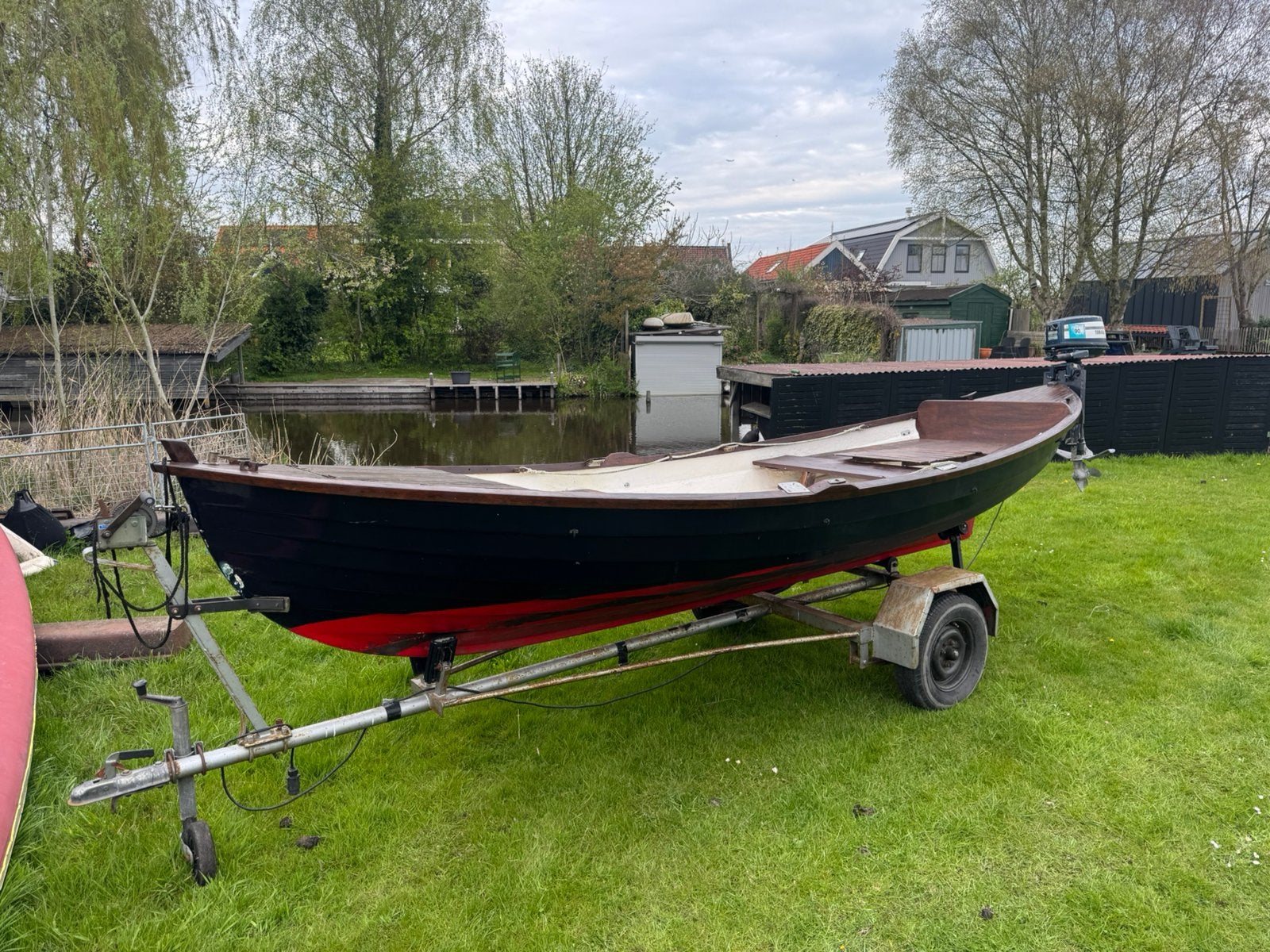 Te koop: Sfeervolle sloep, Watersport en Boten, Ophalen of Verzenden, Zo goed als nieuw, Polyester, Afdekzeil