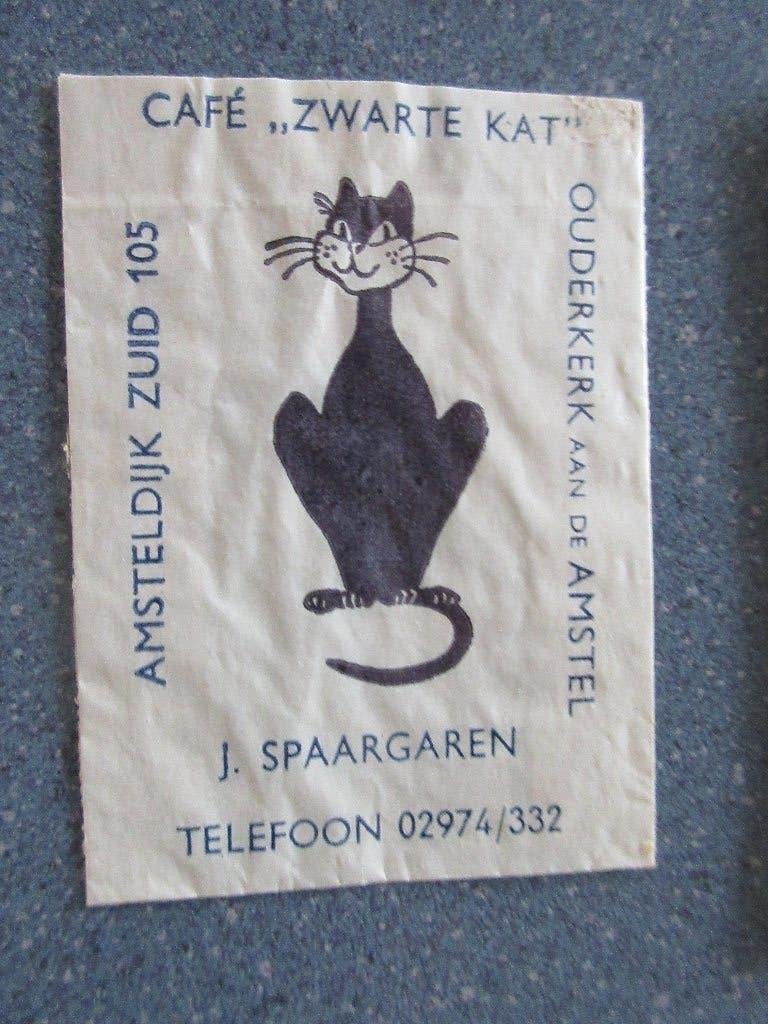 Ouderkerk a/d Amstel, café Zware Kat, Verzamelen, Verzenden, Nederland