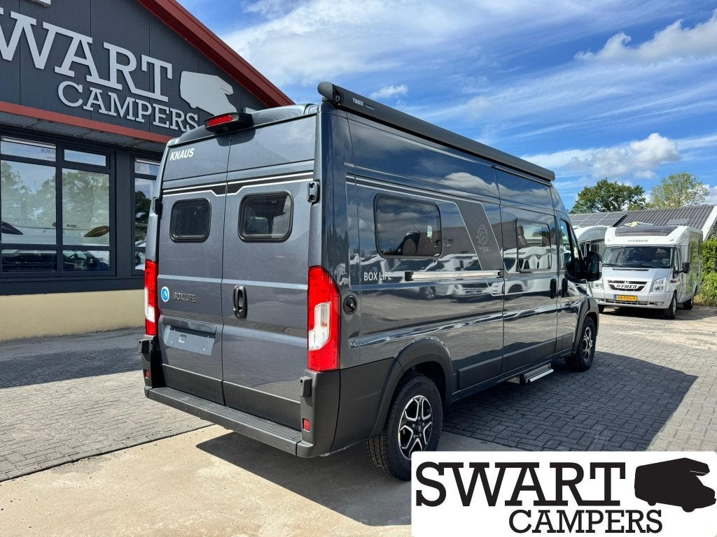 Knaus Boxlife 600 ME Platinum Selection, Maxi, Caravans en Kamperen, Automaat, Ringverwarming, Fiat, Koelkast