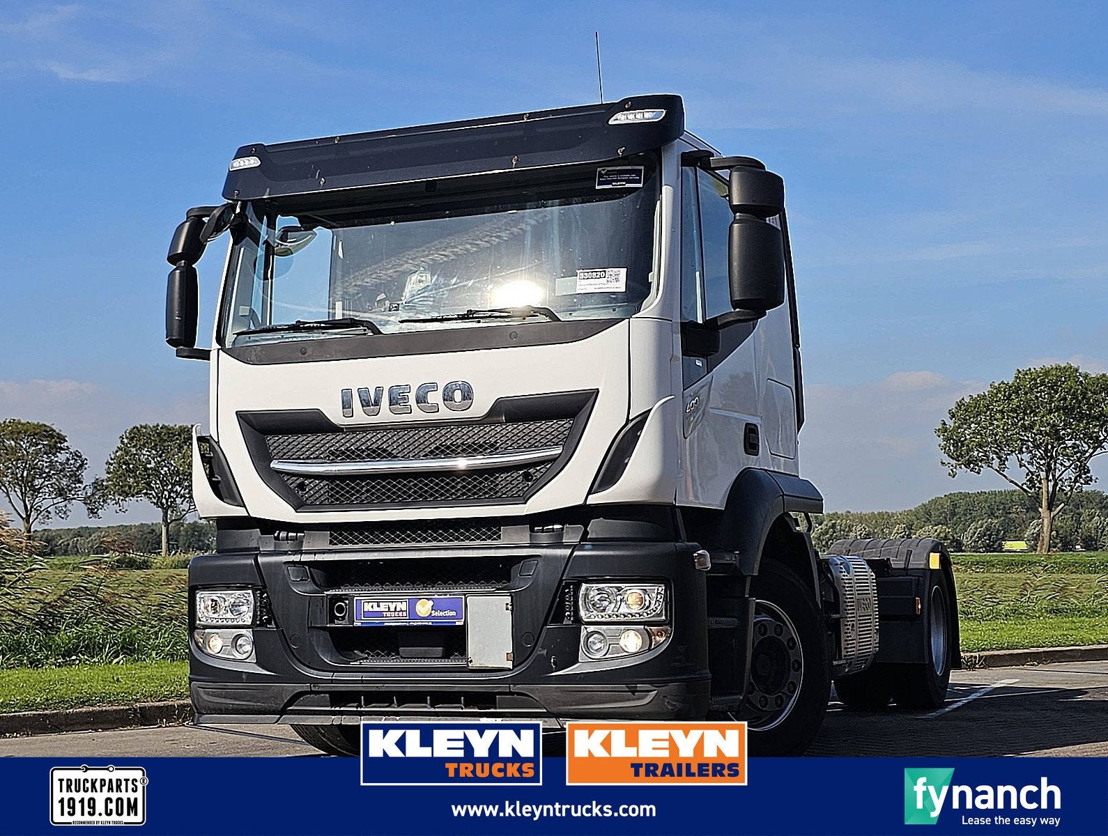 IVECO AT440S40 STRALIS intarder 119tkm!, Auto's, Automaat, Euro 6, Iveco, Wit