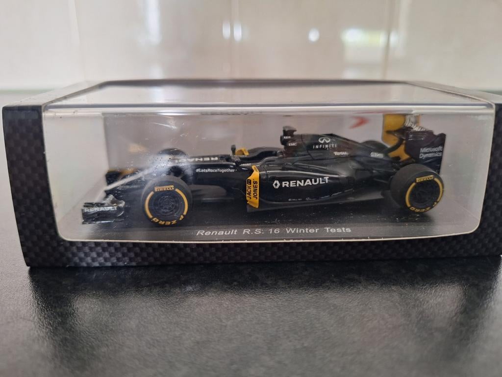 Renault R.S. 16 Winter Tests Formule 1 1:43, Hobby en Vrije tijd, Modelauto's | 1:43, Ophalen of Verzenden, Zo goed als nieuw