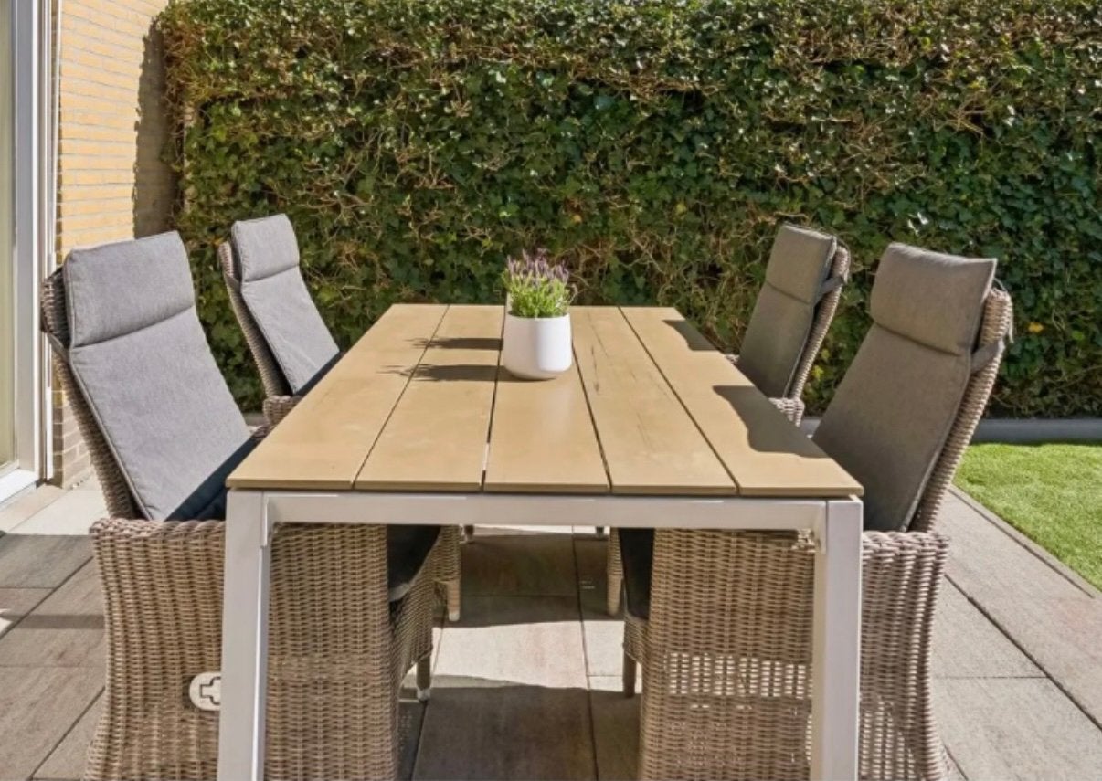 Taste by 4 seasons tuin eetset., Tuin en Terras, Ophalen, 4 zitplaatsen, Gebruikt, Eettafel