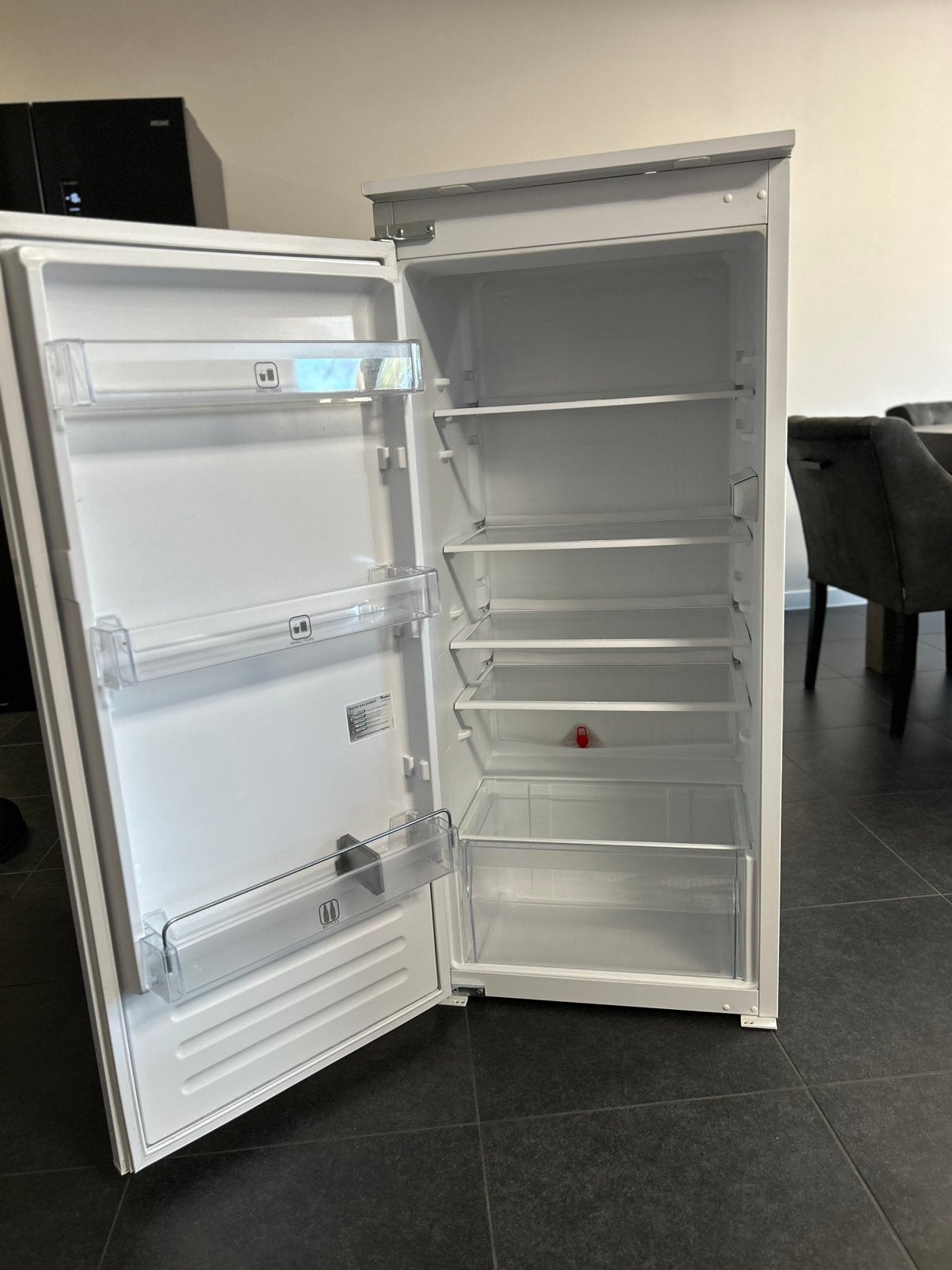 Koelkast Whirlpool ARG 7181 inbouw, Ophalen, Zonder vriesvak, 200 liter of meer, 160 cm of meer