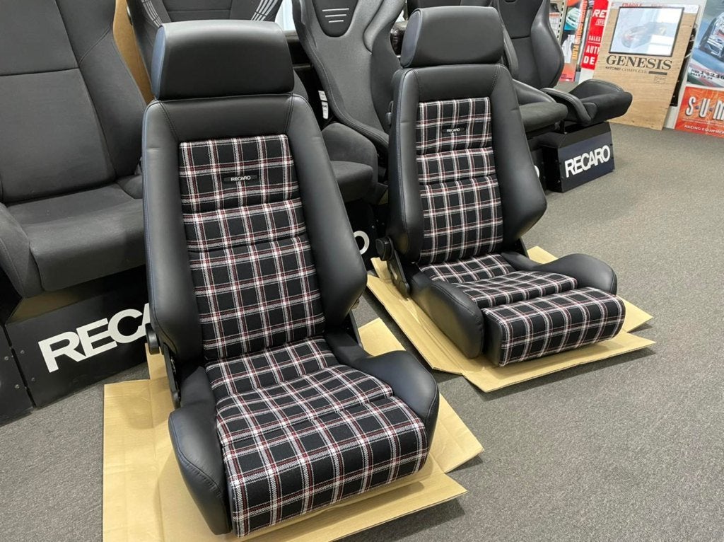 Recaro Classic LX Leder caro zwart kuipstoel sportstoel, Auto diversen, Tuning en Styling, Ophalen of Verzenden