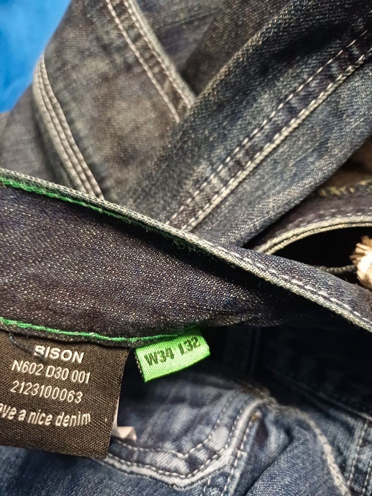 worker jeans, Kleding | Heren, Spijkerbroeken en Jeans, Ophalen of Verzenden, Nieuw, Blauw, W33 - W34 (confectie 48/50)
