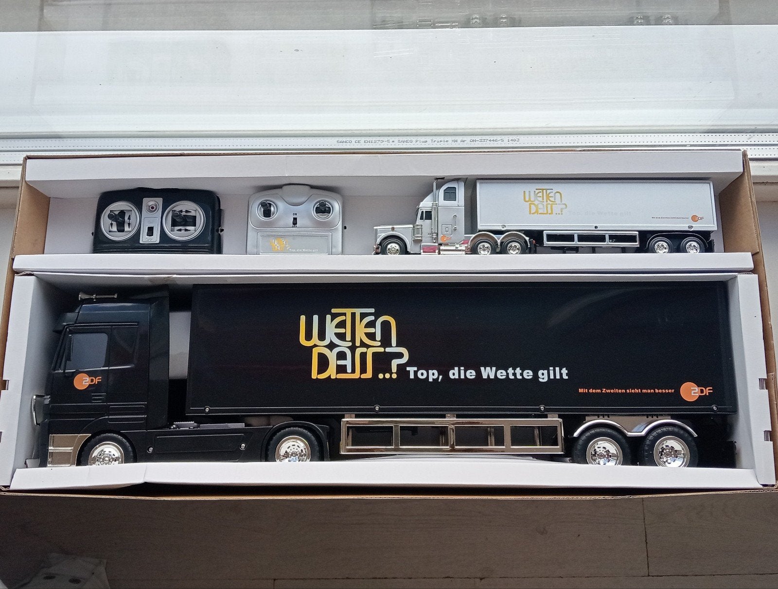 Bijzondere RC truck combinatie set, Ophalen of Verzenden, Auto onroad