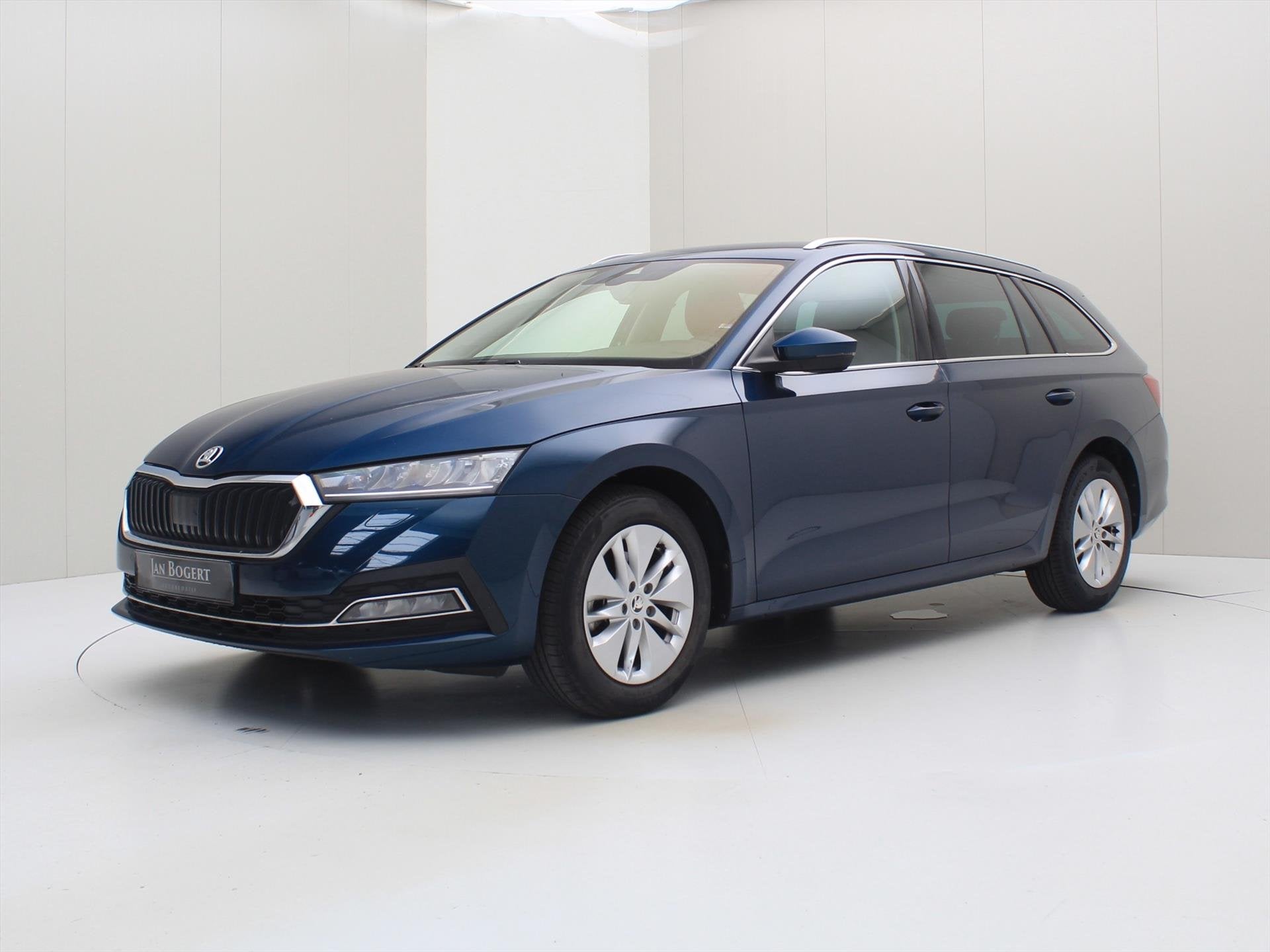 Skoda Octavia Combi 1.0 TSI eTec 110PK DSG7 [ ACC+STOELVERWA, Automaat, Stof, Gebruikt, Blauw