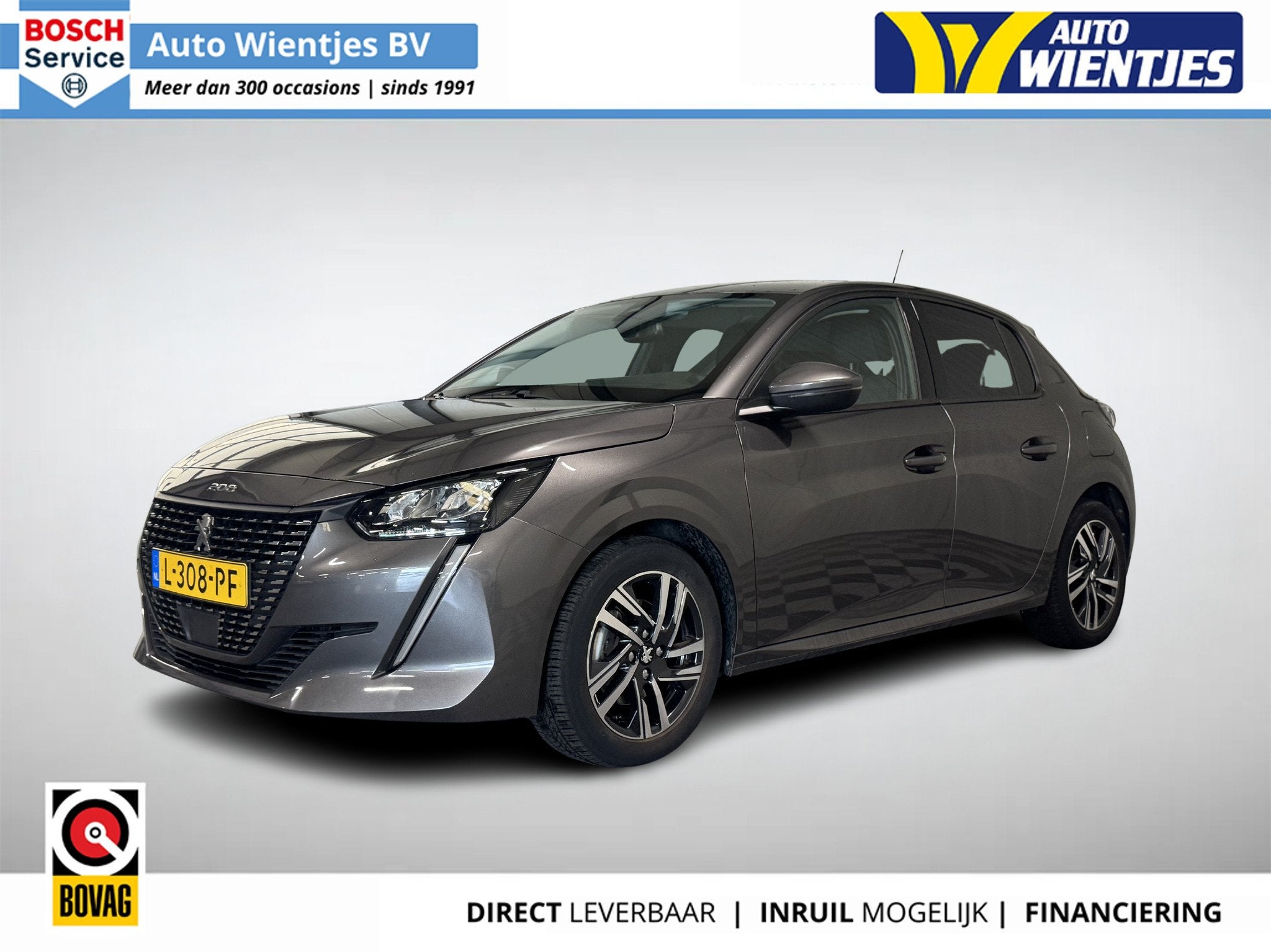 Peugeot 208 1.2 PureTech | Blue Lease Allure 5-Drs | Navi |, Gebruikt, Euro 6, 1199 cc, 100 pk