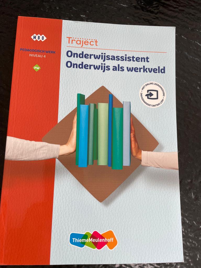Studieboeken mbo 4 Traject Onderwijsassistent, Boeken, Schoolboeken, Zo goed als nieuw, Ophalen of Verzenden