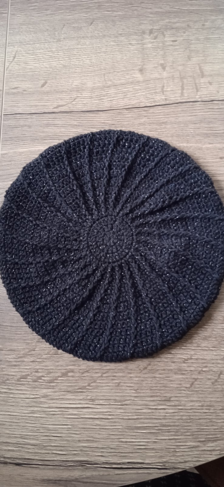 Baret, gehaakt/ de Haakboetiek, Kleding | Dames, Hoeden en Petten, Ophalen of Verzenden, Nieuw, 55 cm (S, 6⅞ inch) of minder, Hoed