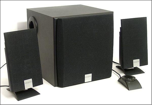 Creative Inspire 2.1 - Compact 2.1 Luidsprekersysteem, Computers en Software, Pc speakers, Ophalen of Verzenden, Zo goed als nieuw