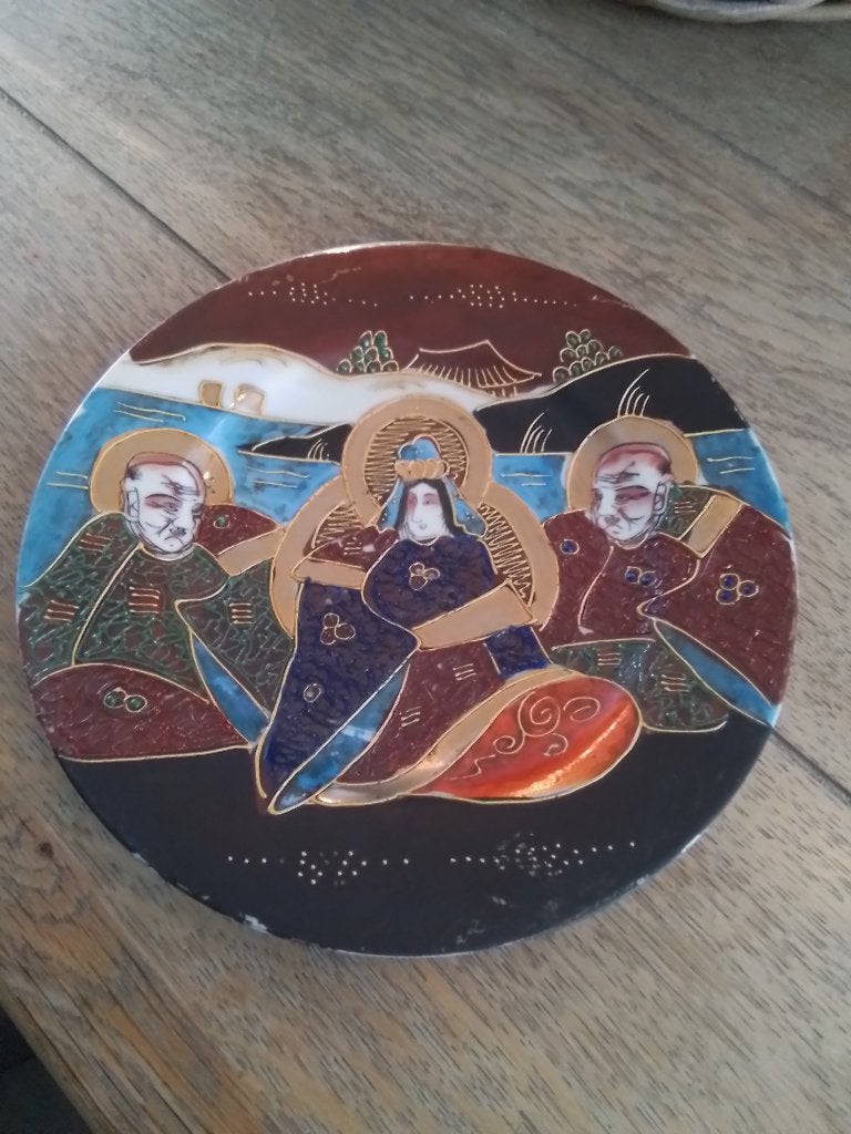 Handgeschilderd bord, Ophalen of Verzenden