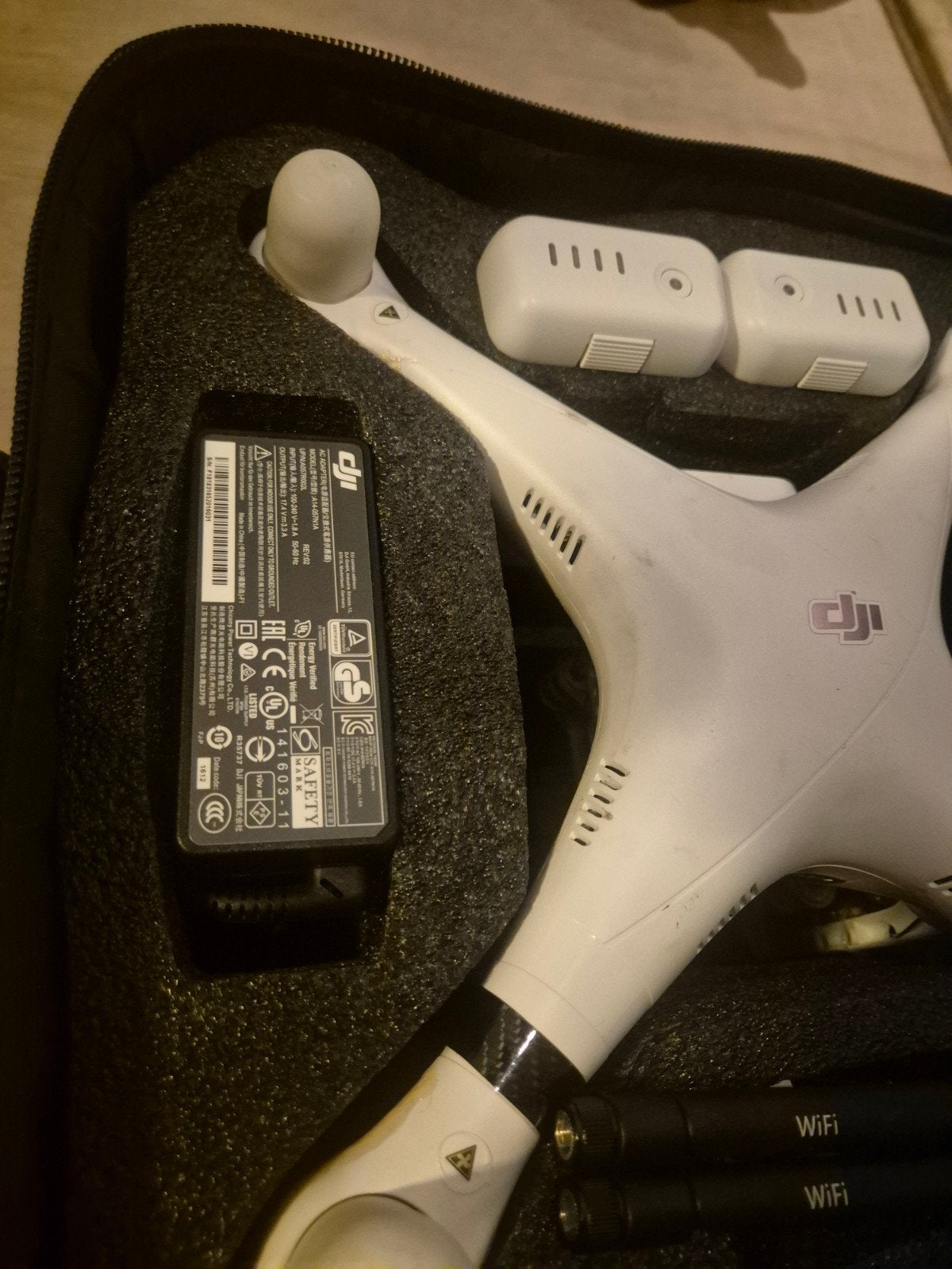 Phantom 3  drone  dji  zeer uitgebreid, Ophalen, Zo goed als nieuw, Groter dan 1:72, Overige merken
