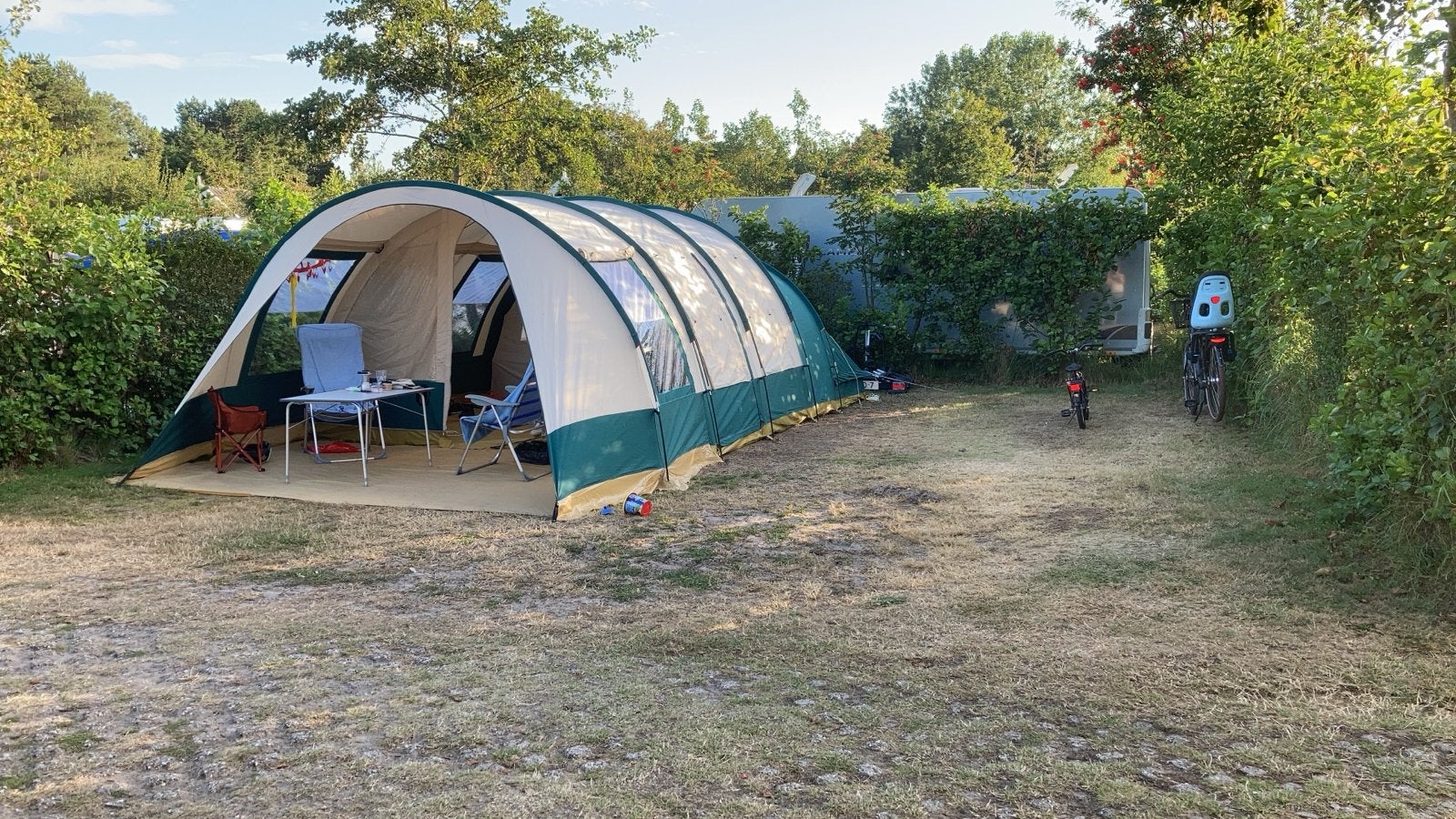 Ruime Obelink tunneltent voor 4-6 personen, Ophalen, Gebruikt, Tot en met 6