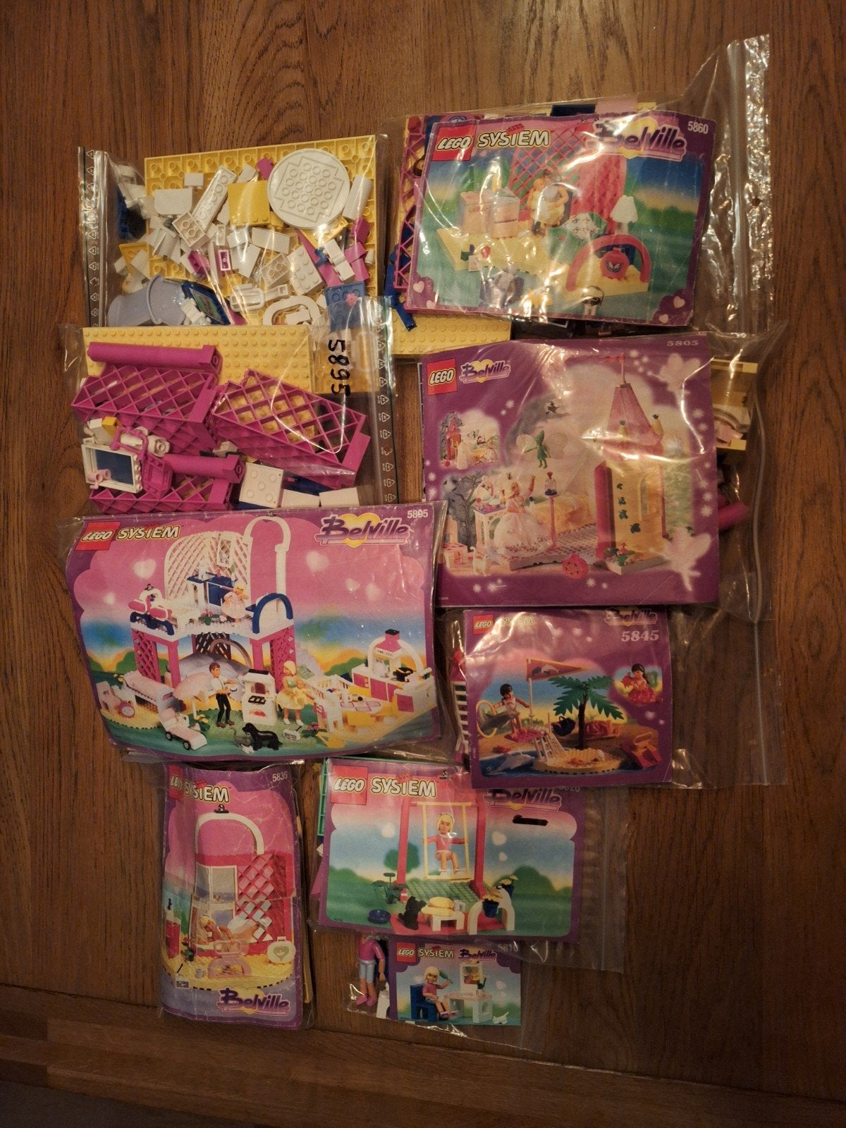 Lego Belville: 7 complete sets met instructies, Ophalen of Verzenden, Gebruikt