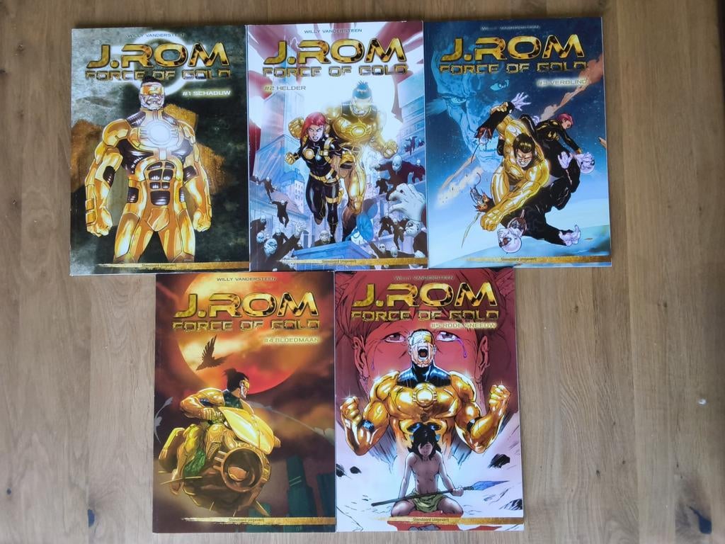 J.ROM Force of gold, Boeken, Complete serie of reeks, Europa, Ophalen of Verzenden, Zo goed als nieuw