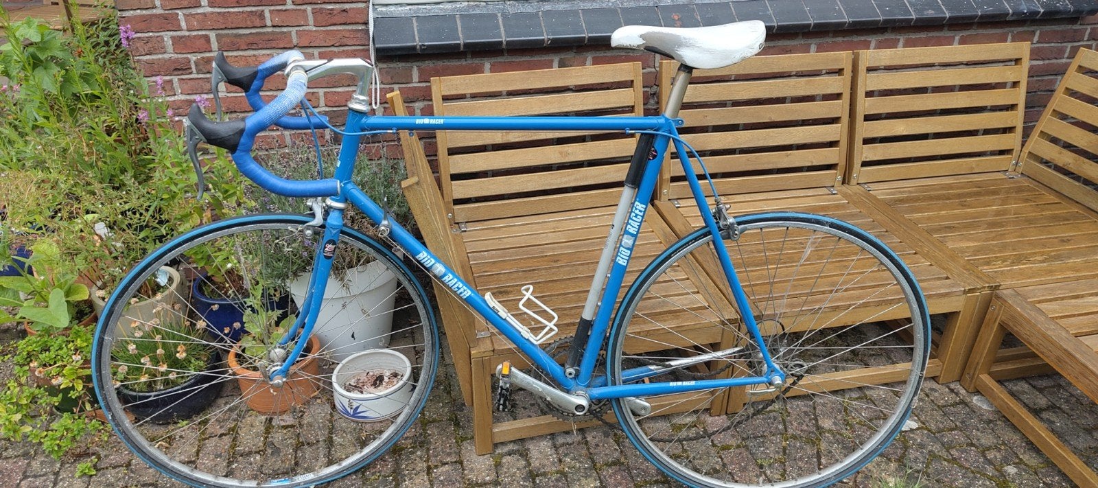Bioracer racefiets - Klassieke racefiets, Fietsen en Brommers, Fietsen | Racefietsen, Gebruikt, Heren, Overige merken, 10 tot 15 versnellingen