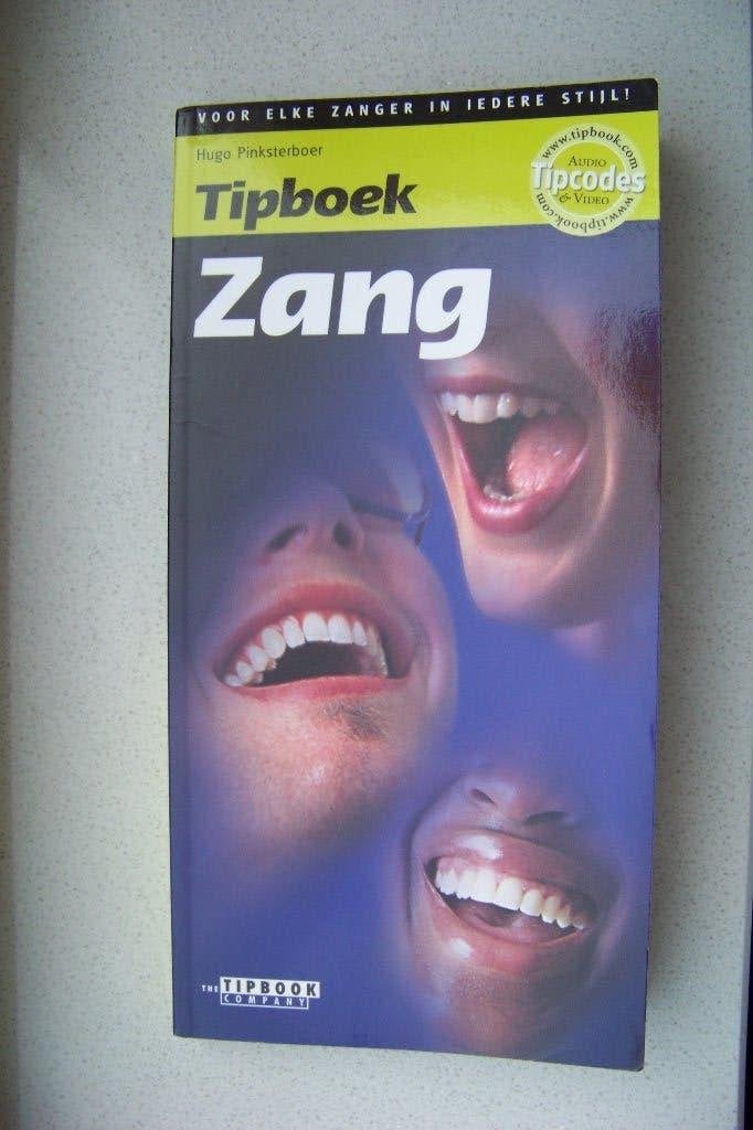 Tipboek zang, Boeken, Ophalen of Verzenden, Zo goed als nieuw, Artiest