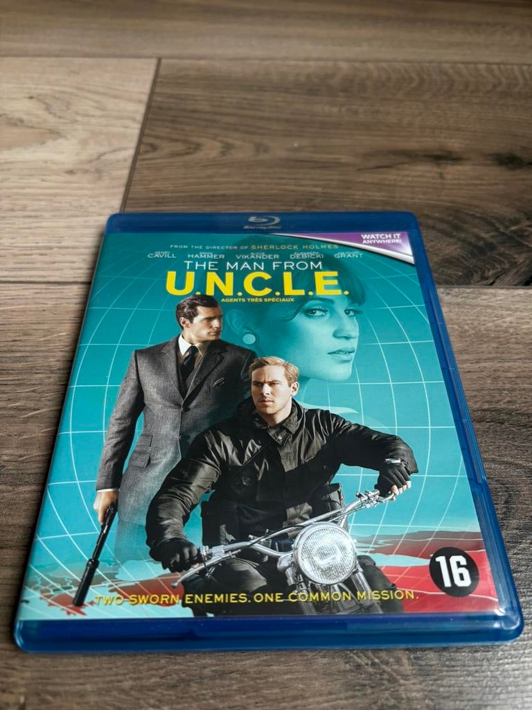 The Man from Uncle blu Ray nederlandse uitgave, Cd's en Dvd's, Ophalen of Verzenden, Zo goed als nieuw, Actie
