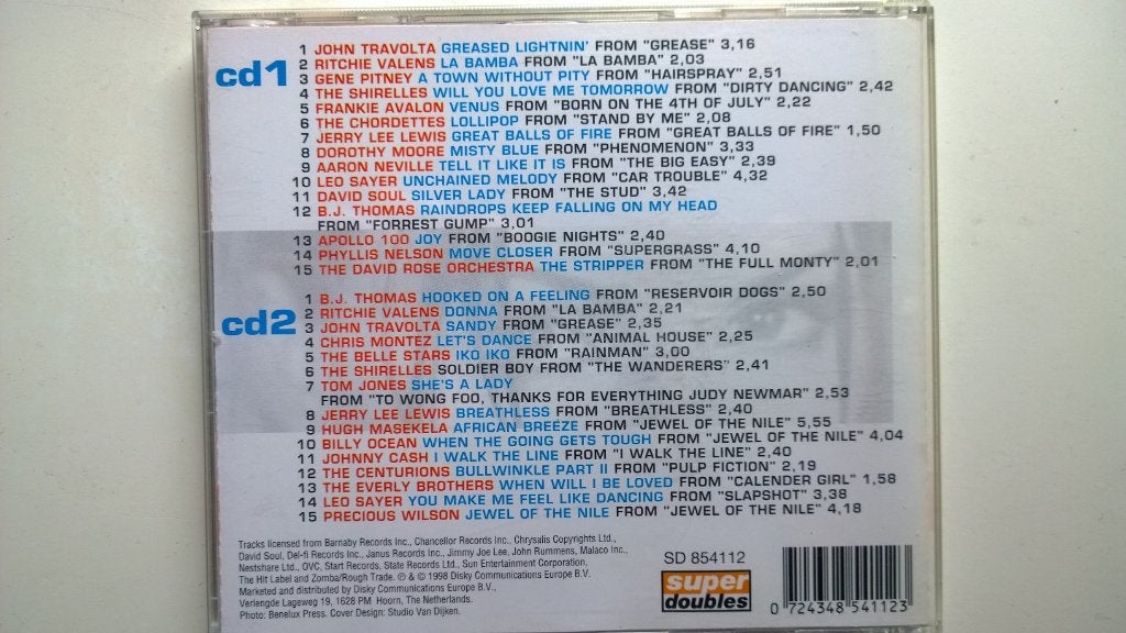 Original Hits From The Movies, Cd's en Dvd's, Ophalen of Verzenden, Zo goed als nieuw, Filmmuziek en Soundtracks, Album