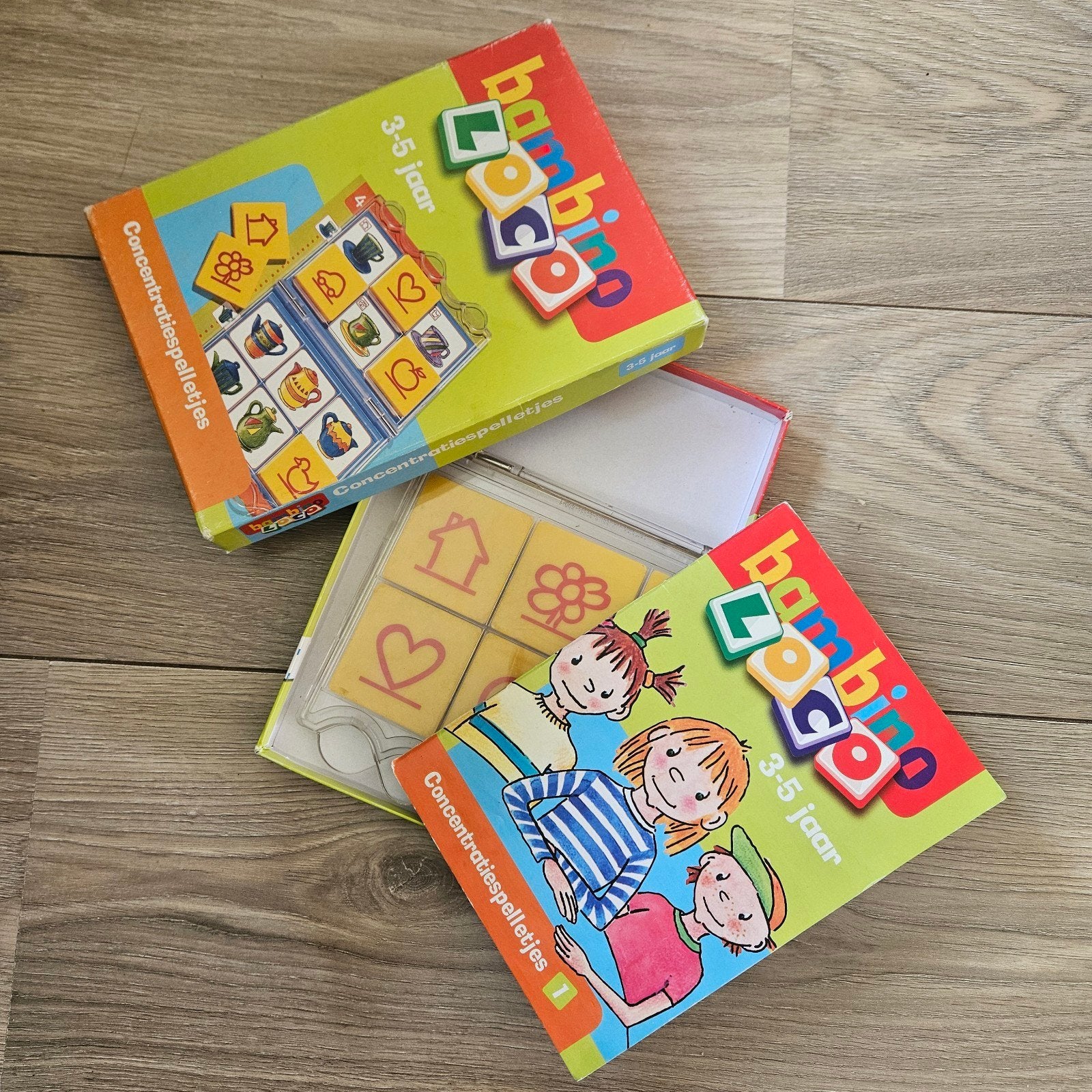 Bambino Loco Concentratiespelletjes 3-5 jaar, Ophalen of Verzenden, Gebruikt, Puzzelen