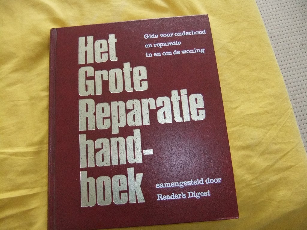 grote reparatie handboek, Ophalen, Gebruikt