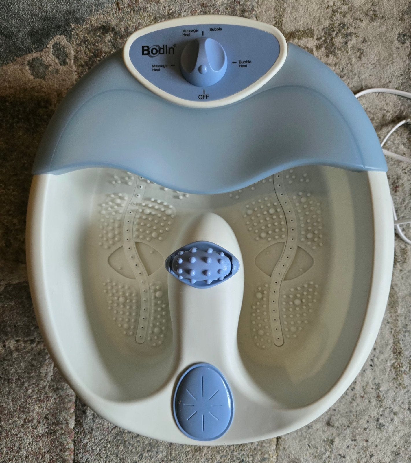 Voet massage bad, Ophalen, Apparaat