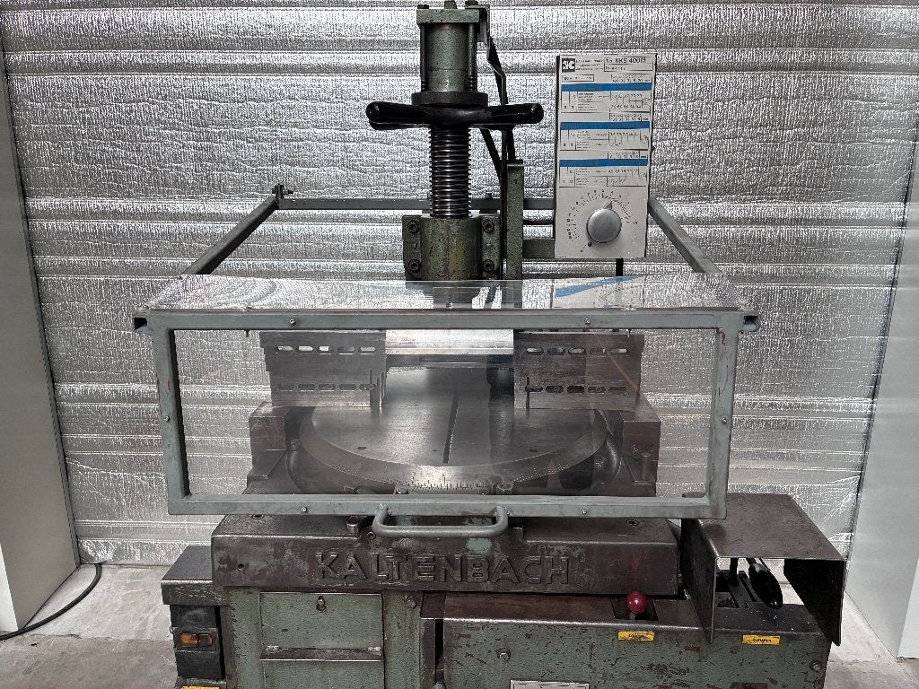 Metaalcirkelzaagmachine Kaltenbach KKS-400M, Doe-het-zelf en Verbouw, Gebruikt, Ophalen of Verzenden, Afkortzaag, 30 tot 70 mm